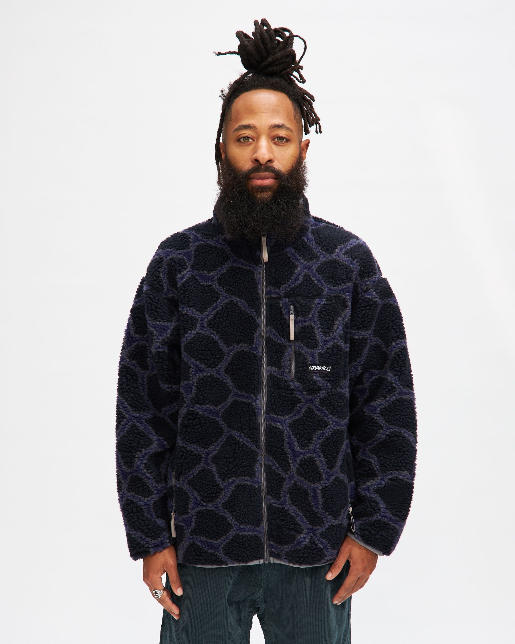Sherpa Jacket in Agate Navy