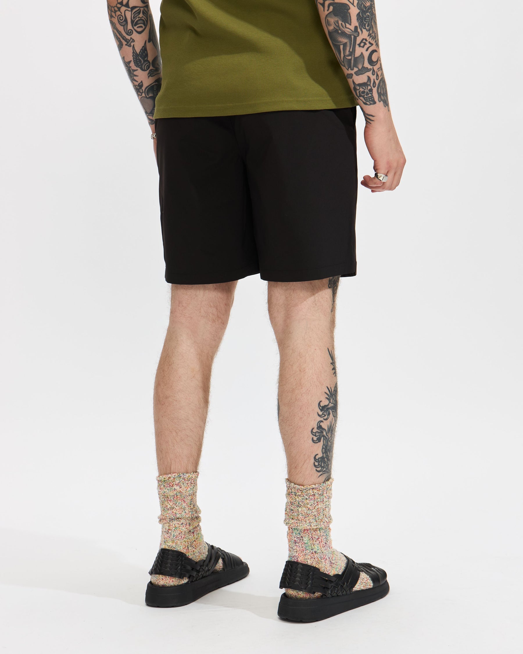 Ross Short in Black