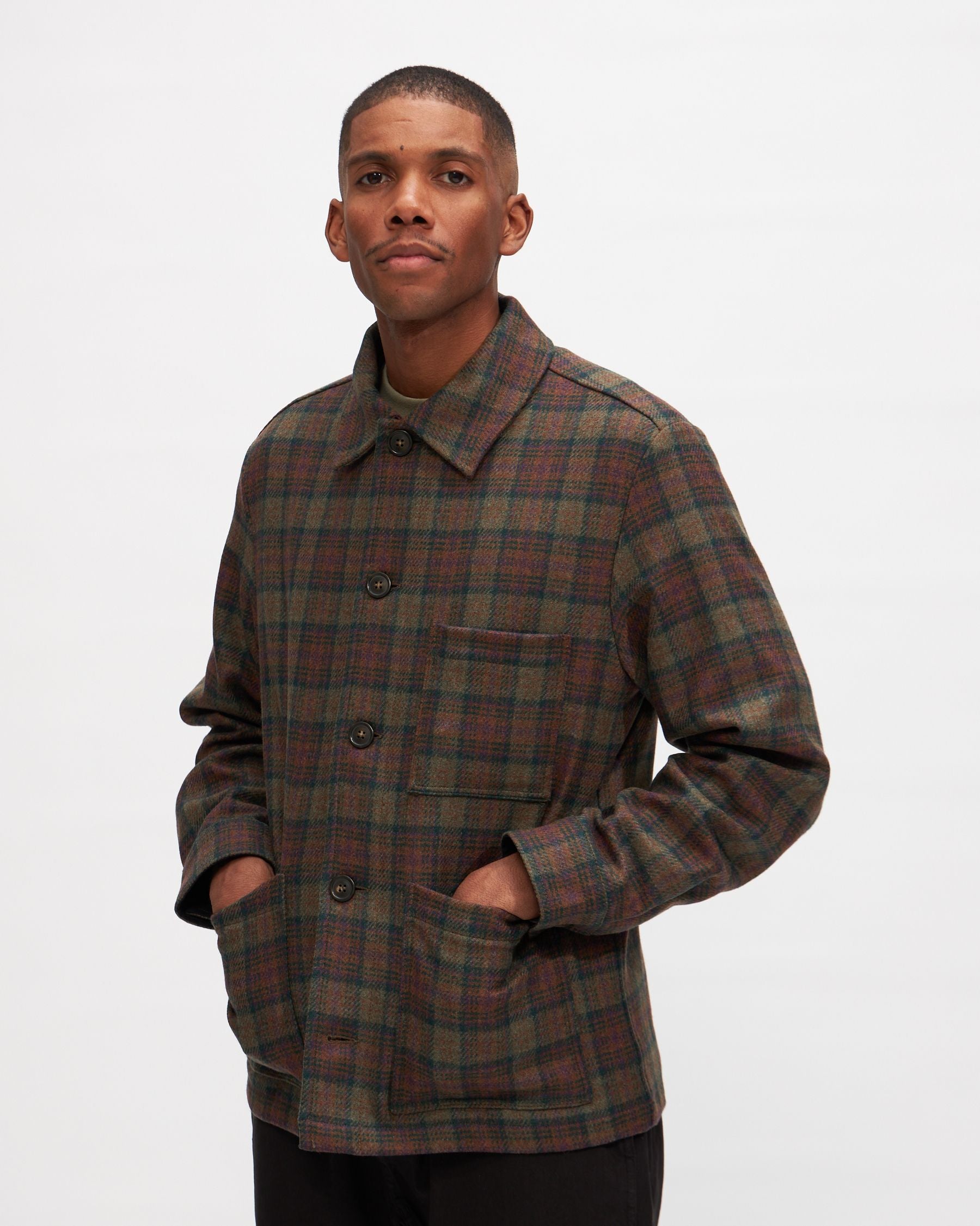 New Emile Jacket in Chestnut Brown
