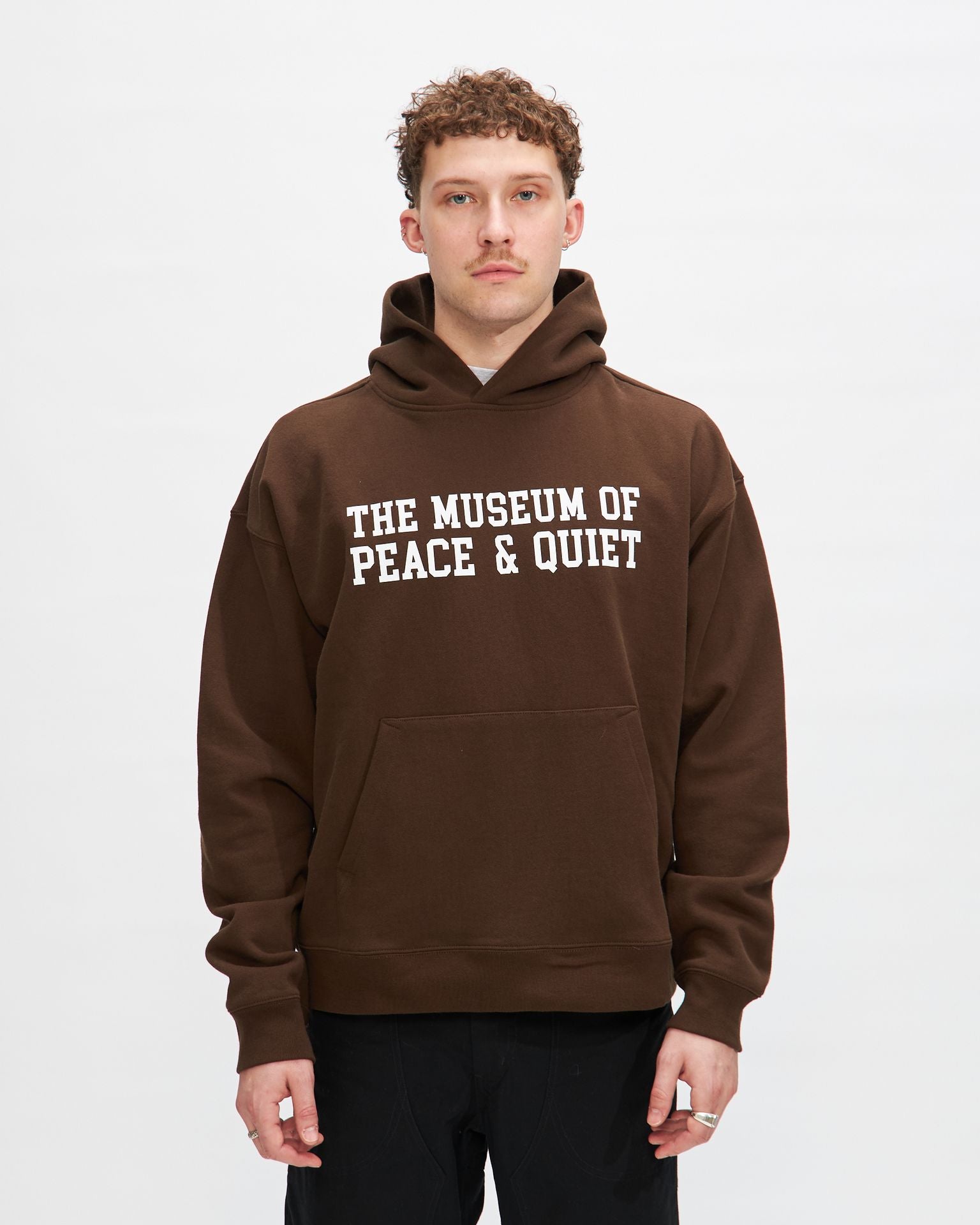 Campus Hoodie in Brown