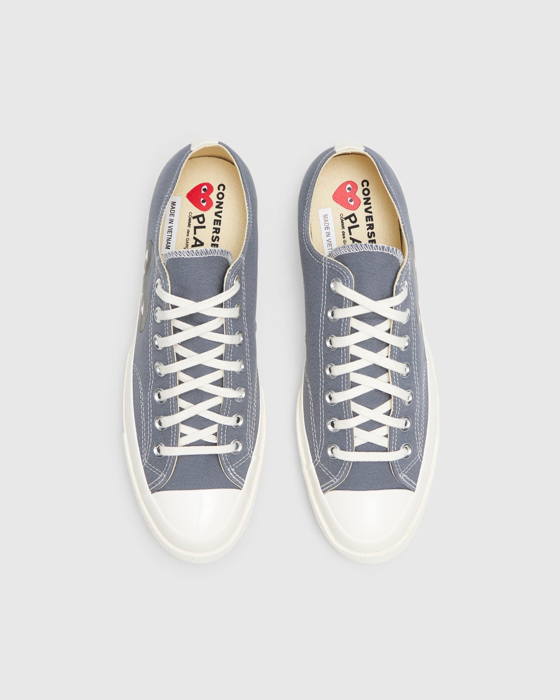Black Heart Chuck Taylor All Star '70 Low in Grey