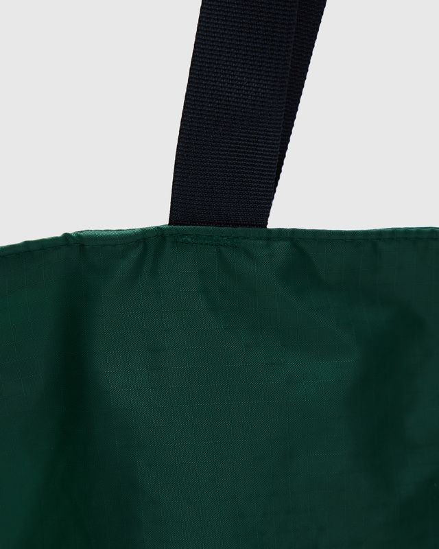Nylon 2 Way Bag in Forest Green/Navy