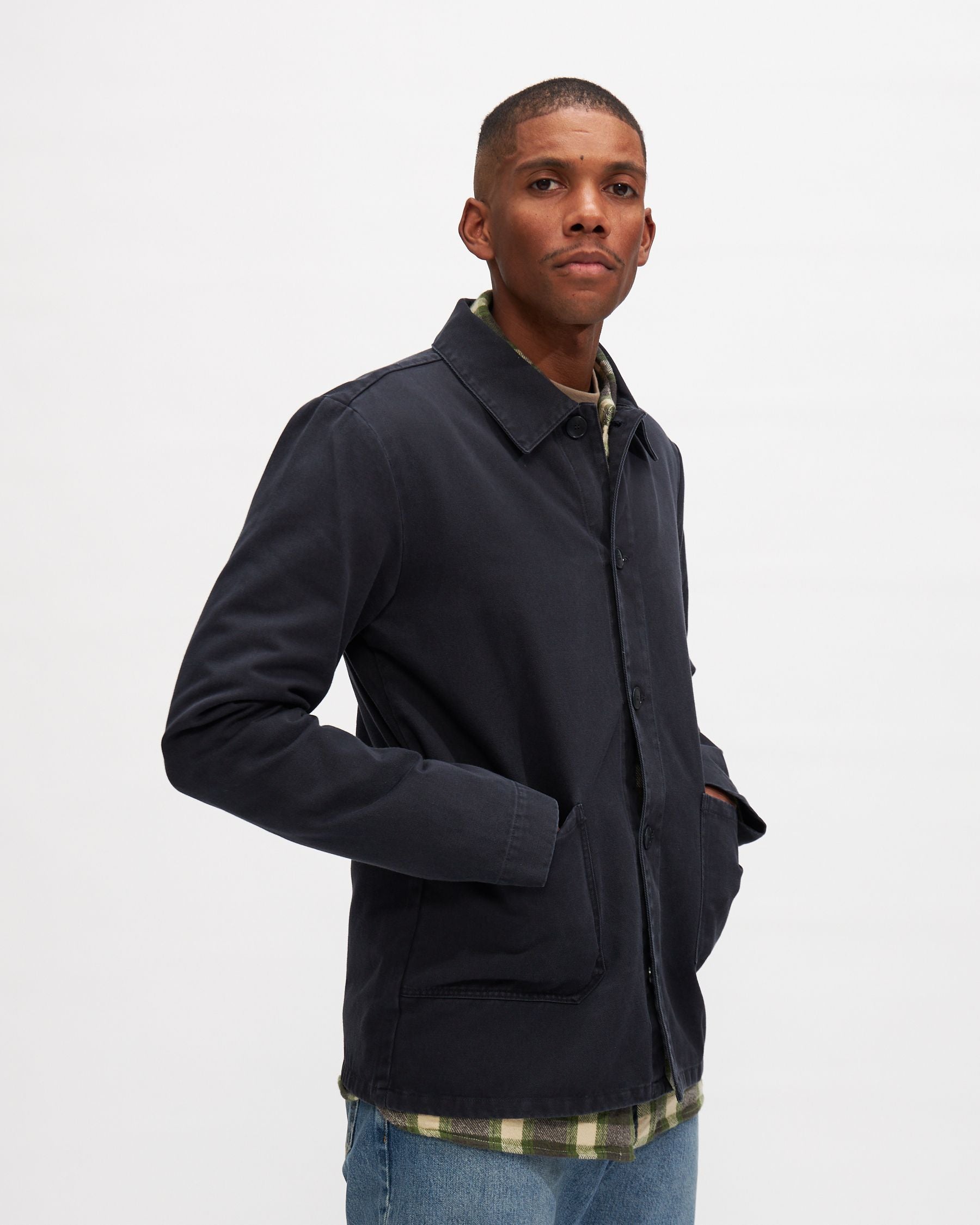 Kerlouan Jacket in Near Black
