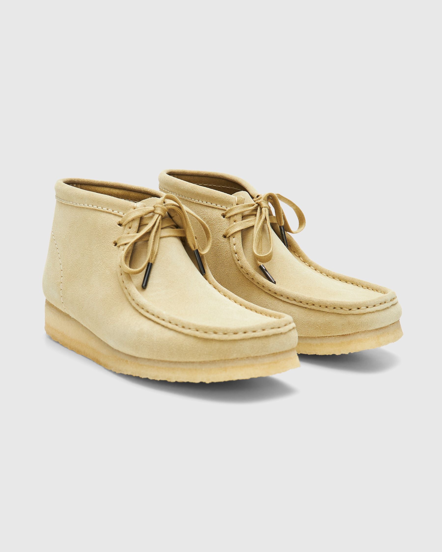 【Clarks】日本未入荷! Wallabee Boot Maple Suede モカシン Wallabee Boot in Maple Suede