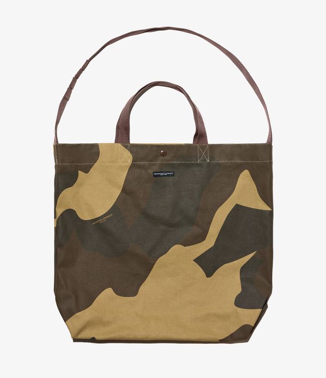 Carry All Tote in Brown Wool Poly Leopard Jq.