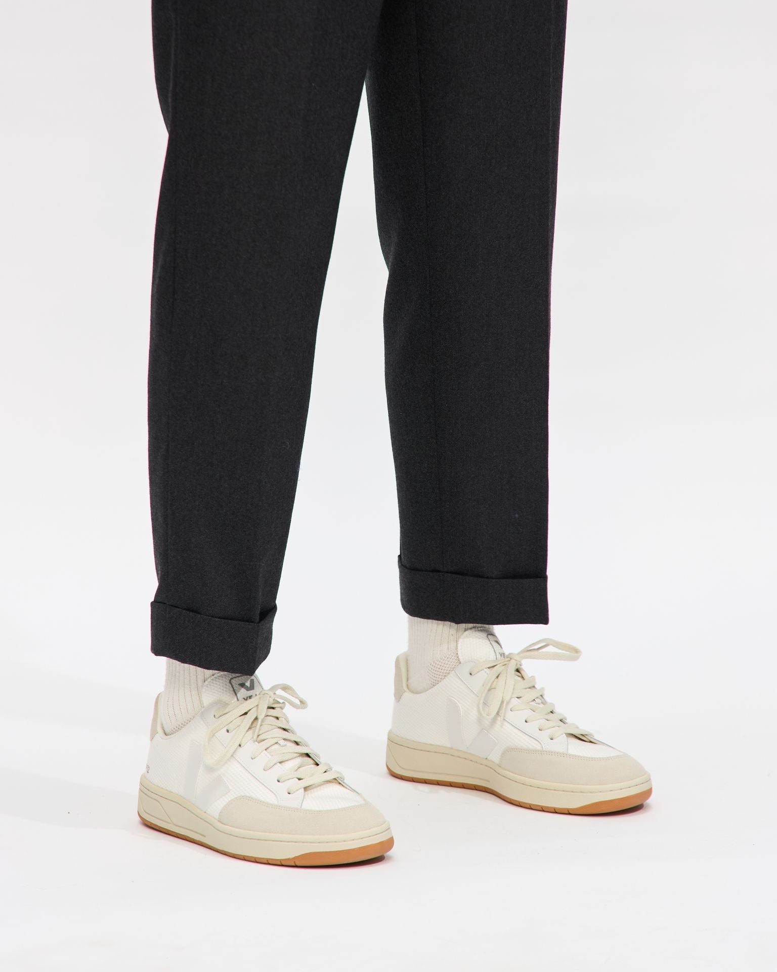 9/10 Flannel Pant in Charcoal
