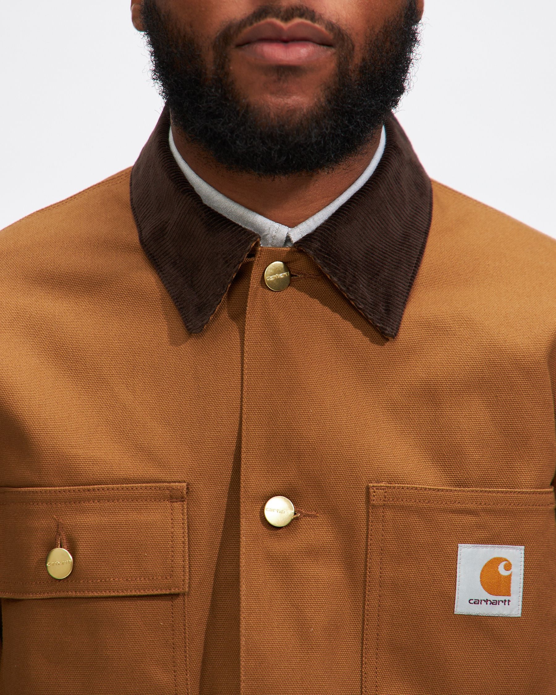 Michigan Chore Coat in Hamilton Brown/ Tobacco