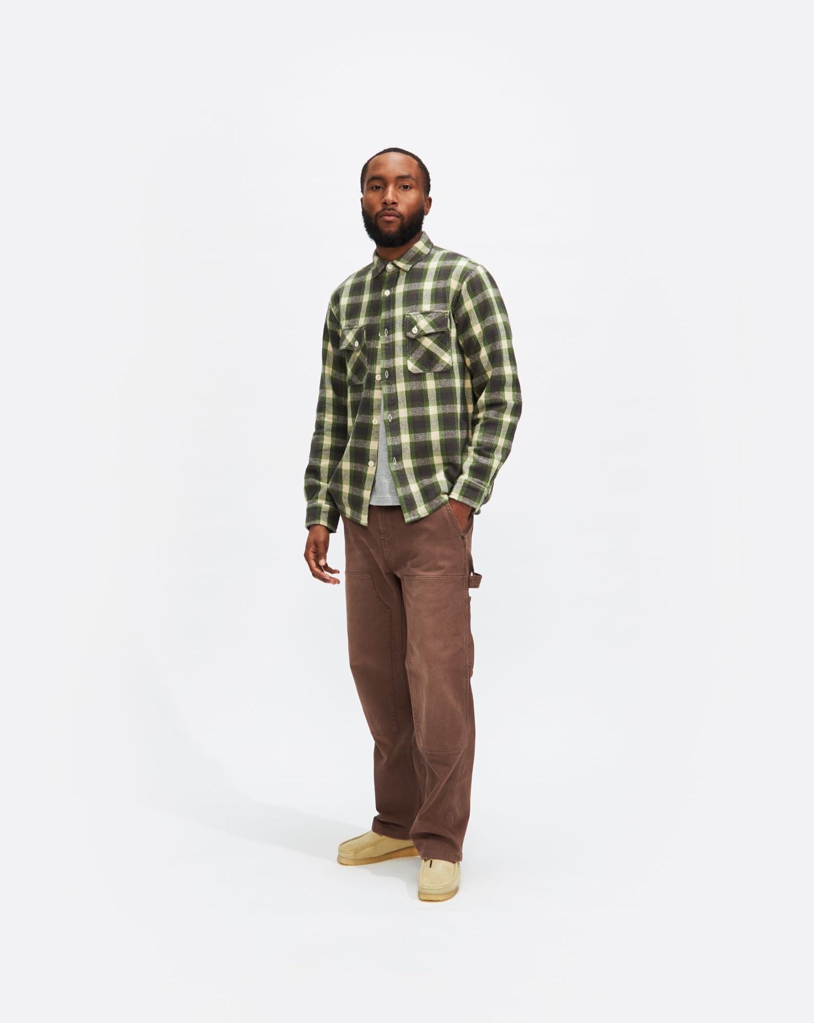Carpenter Jean in Brown