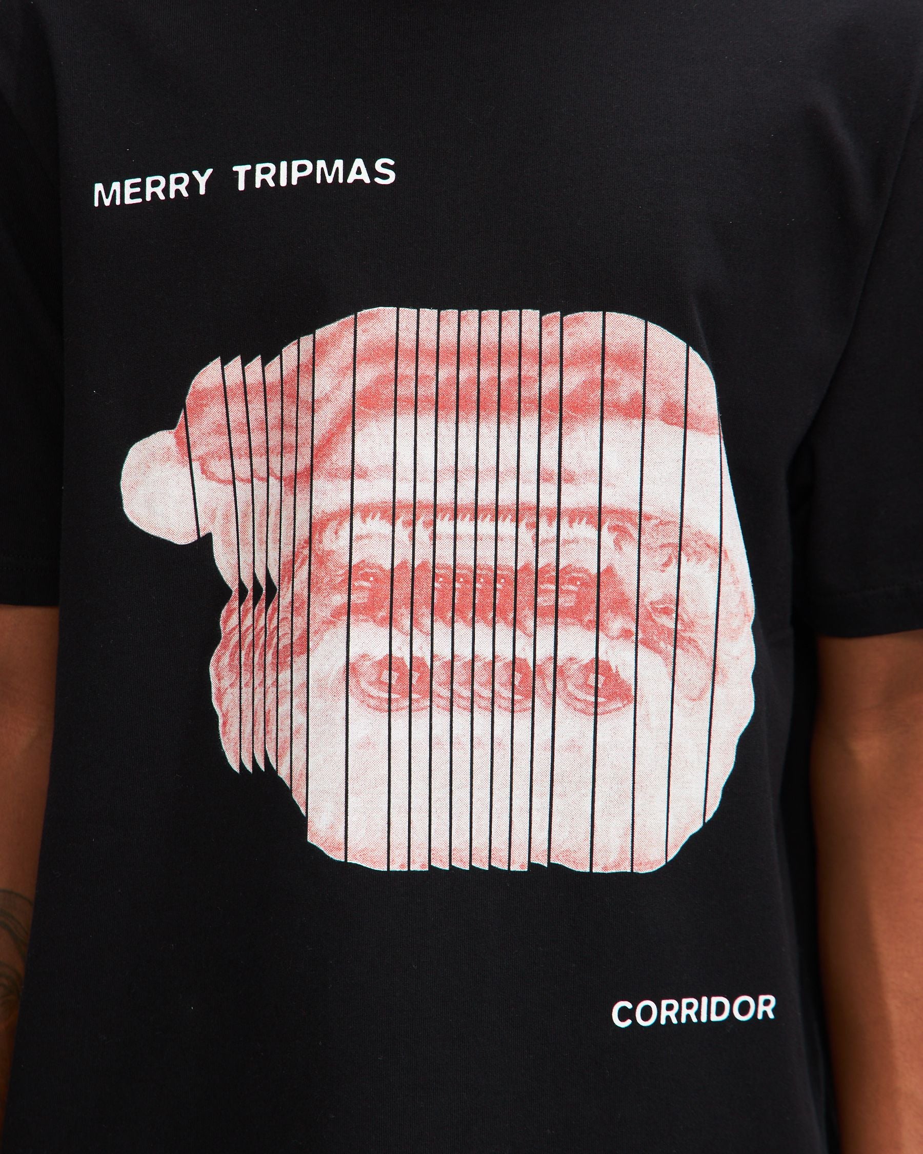 Tripmas Tee in Black
