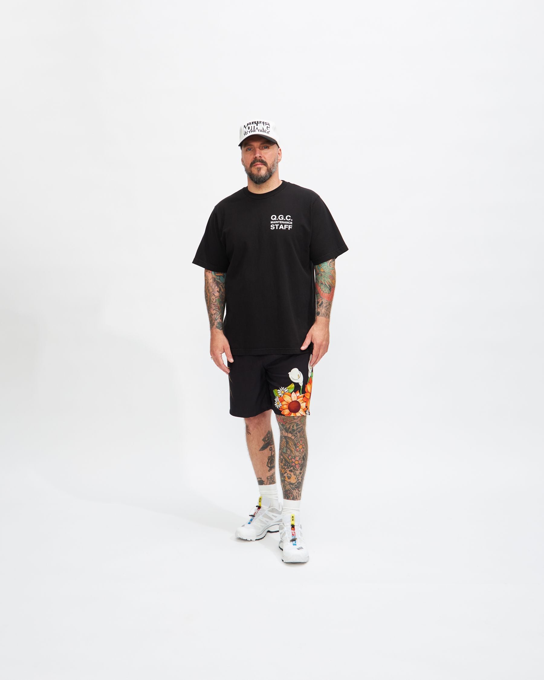Heart Short in Black