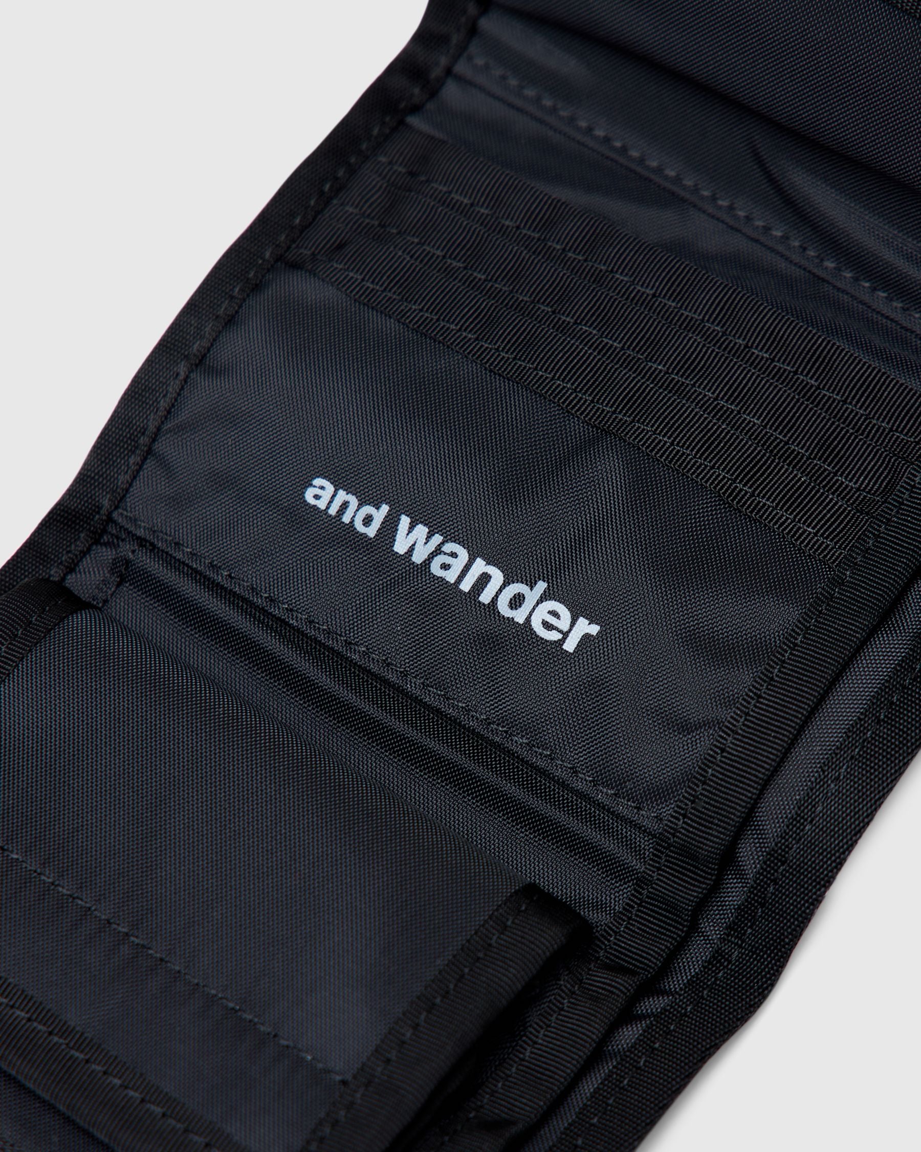Reflective Rip Wallet in Black