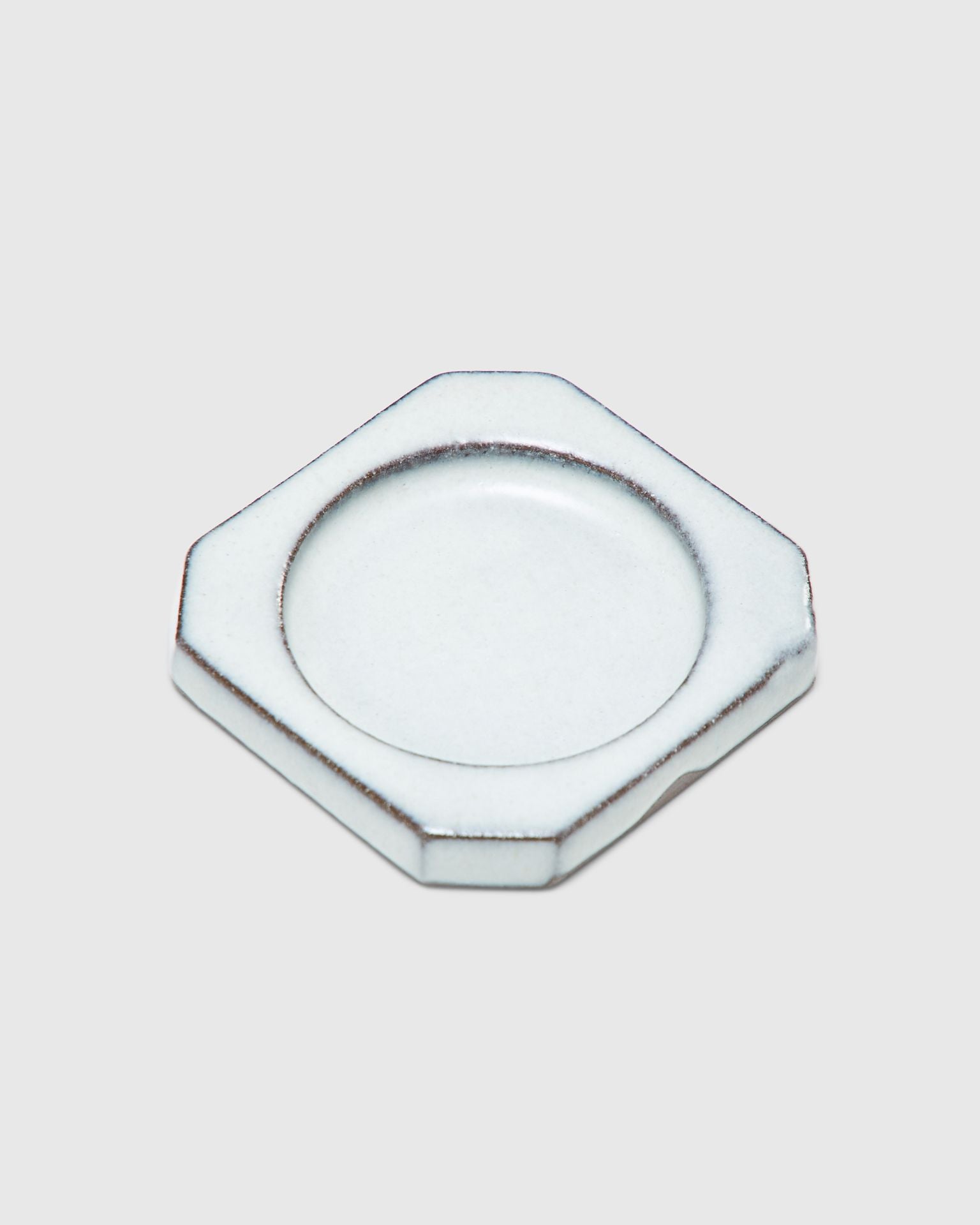 Tamba Octagon Tray in White