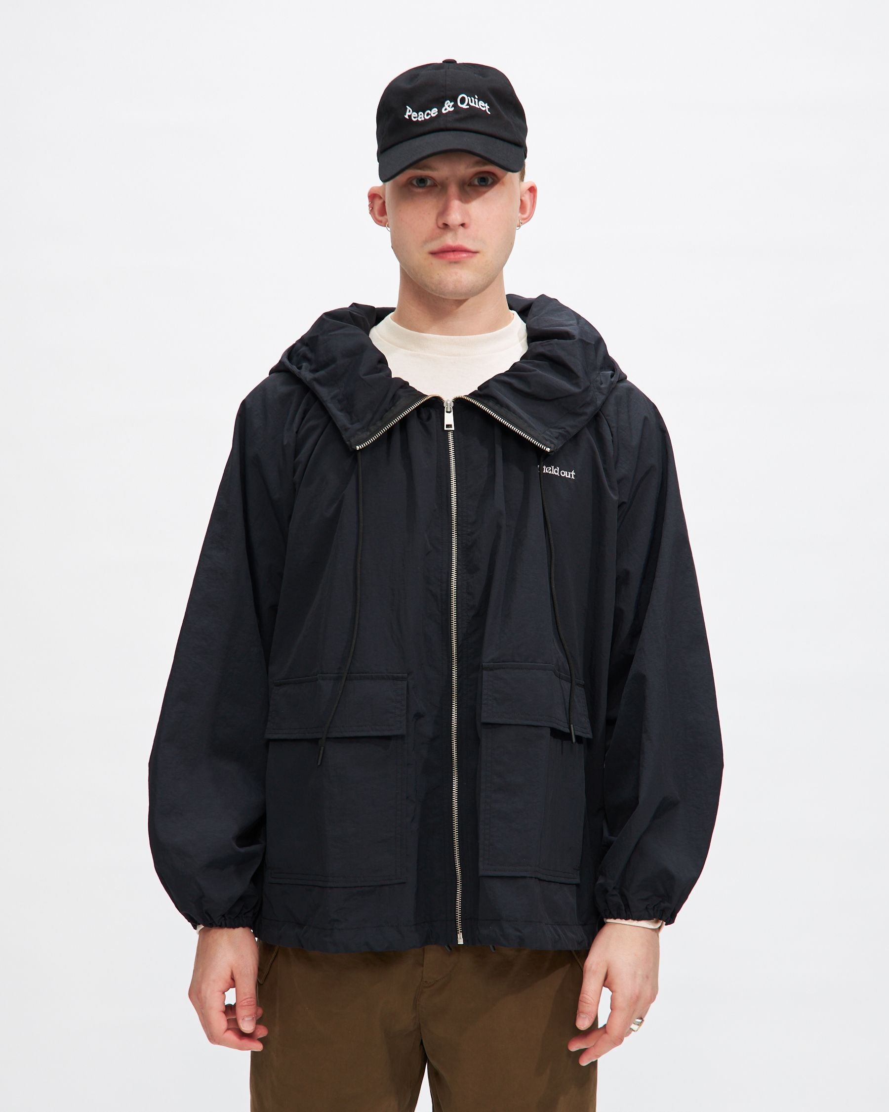 River Anorak in Black