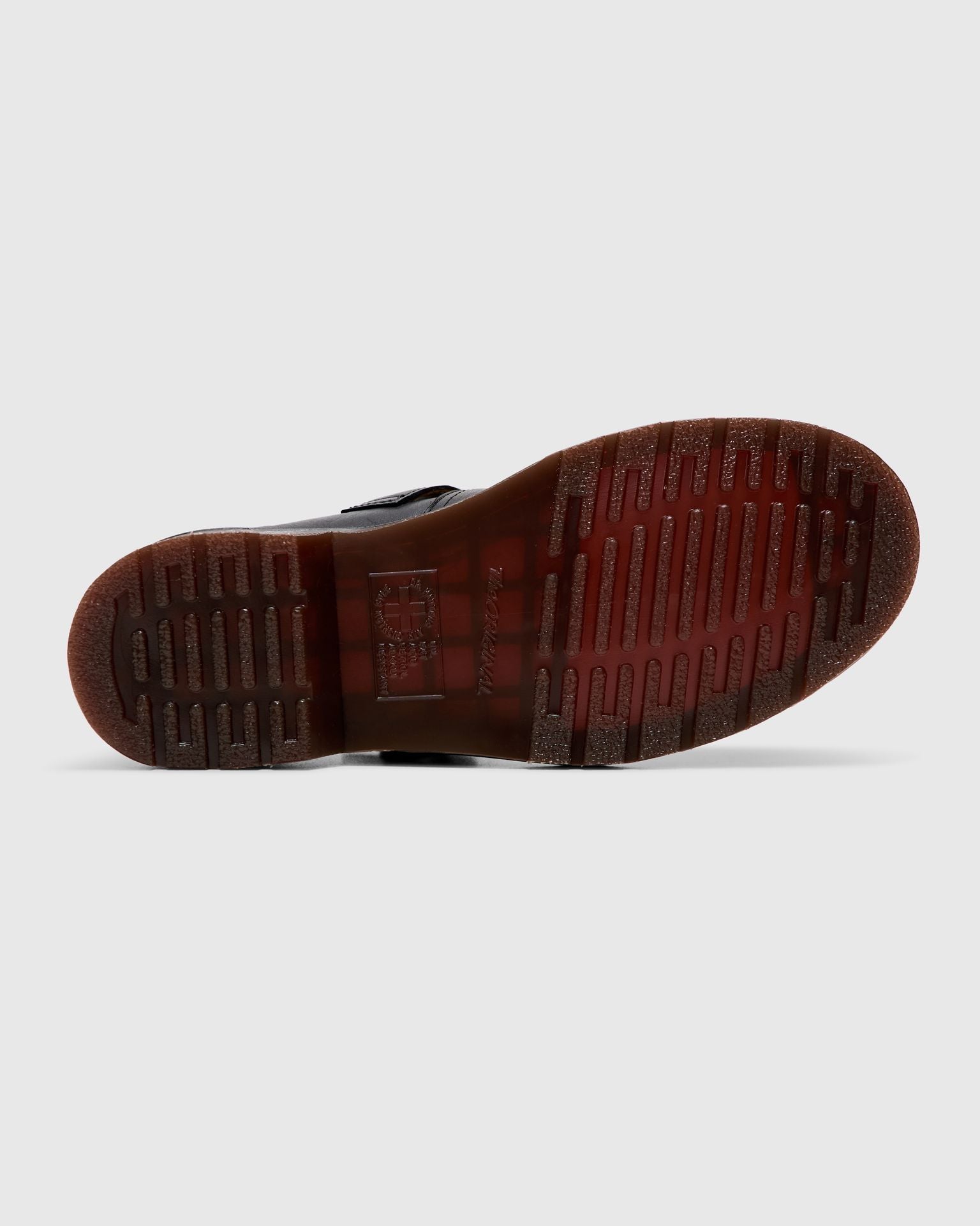 T-Bar Shoe in Black Regency Calf
