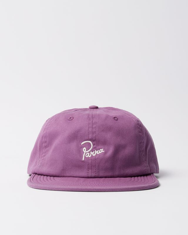 Signature 6 Panel Hat in Purple
