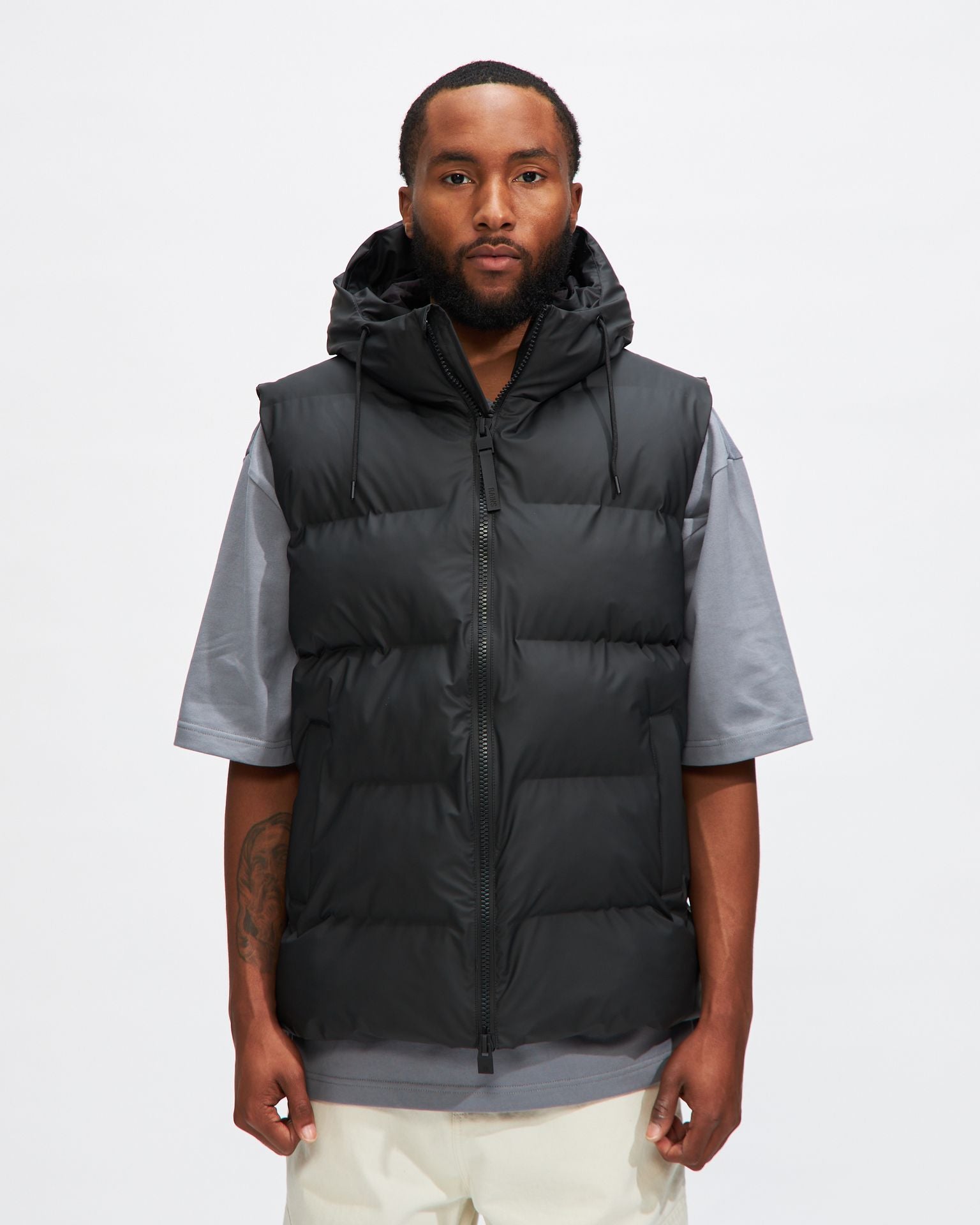 Alta Puffer Vest in Black