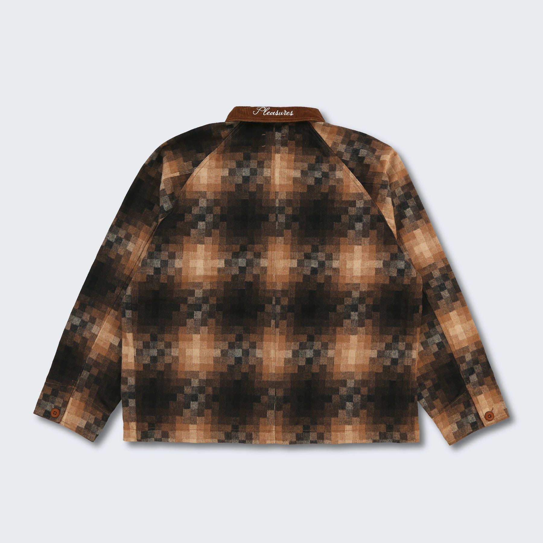 Marlin Checker Work Jacket in Brown