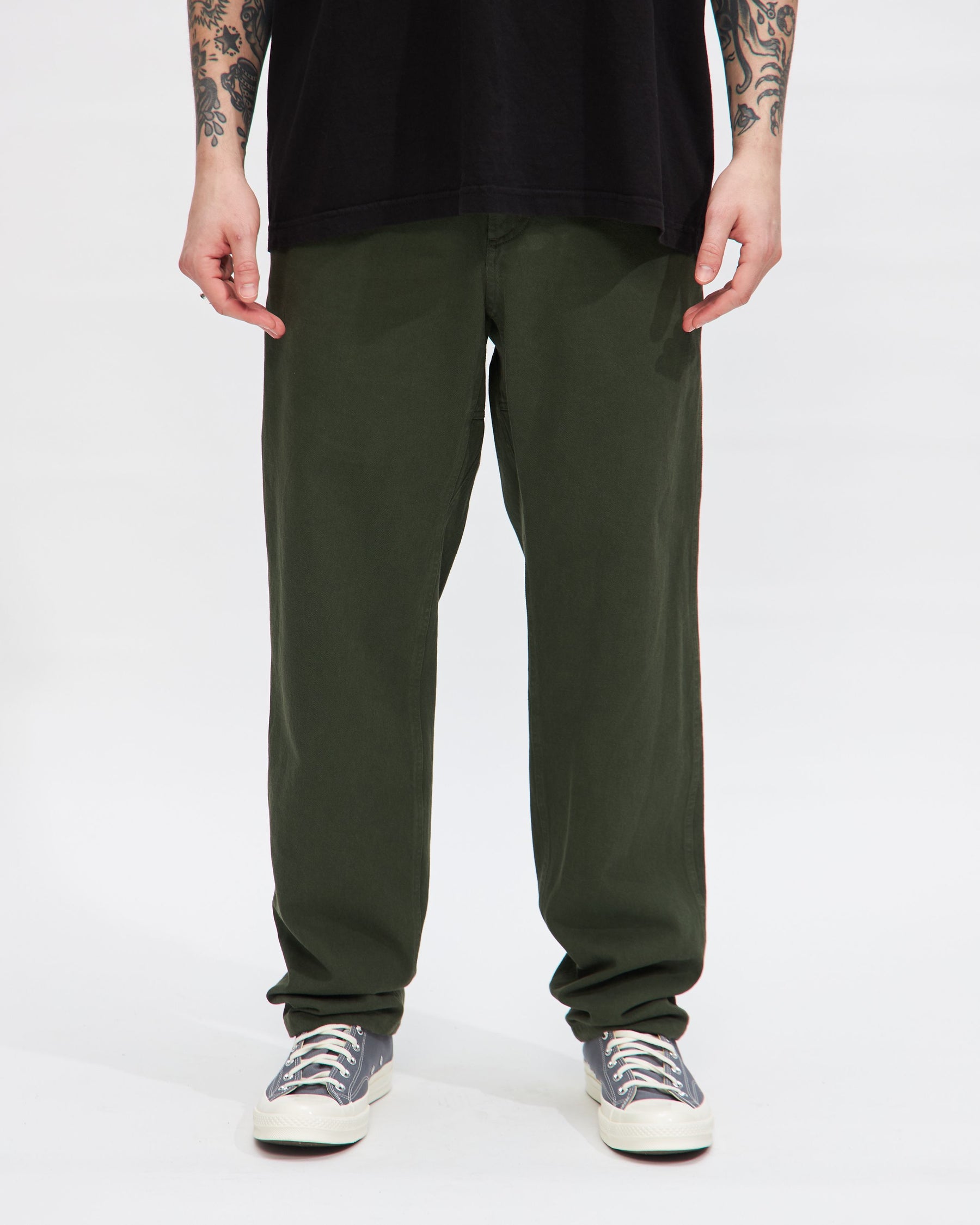 Chuck Pants in Green Recycled Cotton