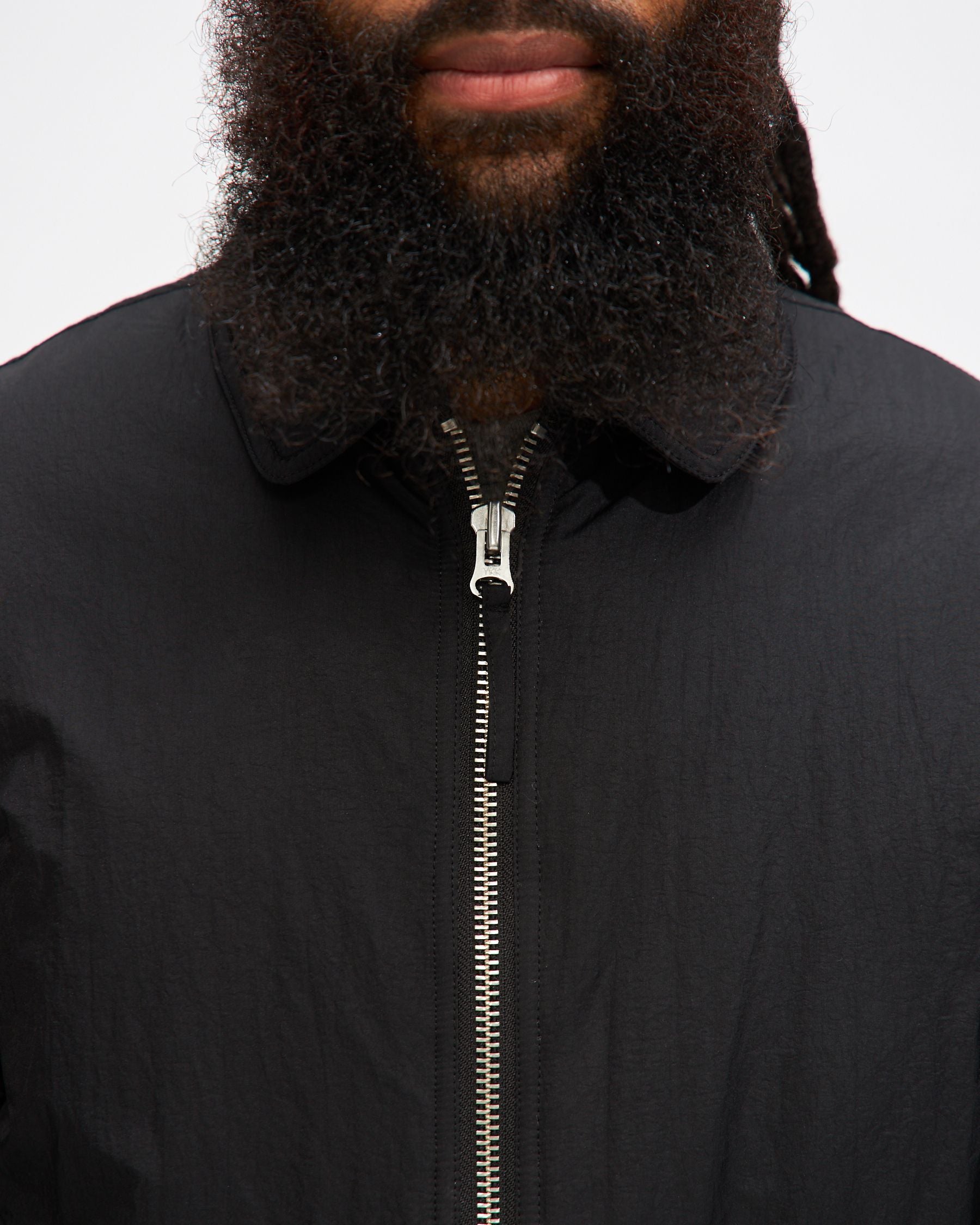 Flight Jacket in Black