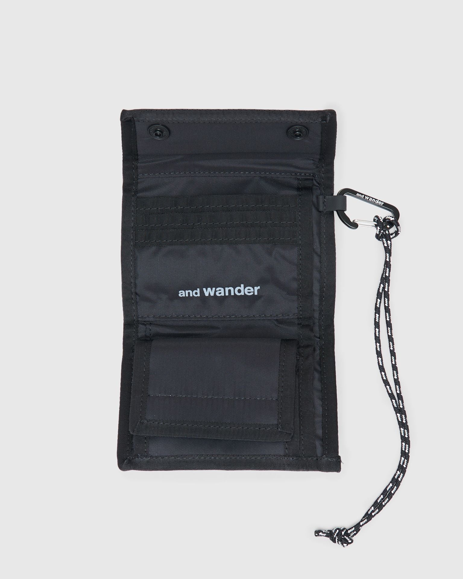 Reflective Rip Wallet in Charcoal