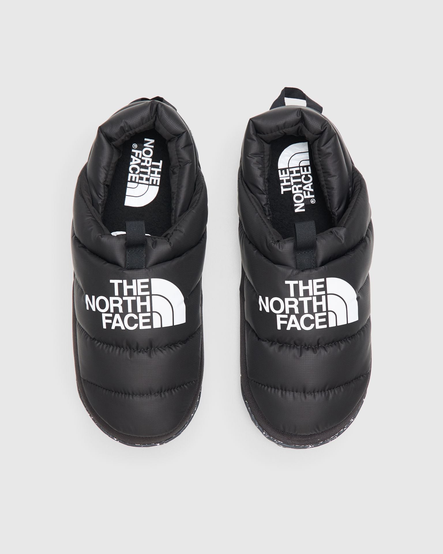 Nuptse Mules in TNF Black / TNF White