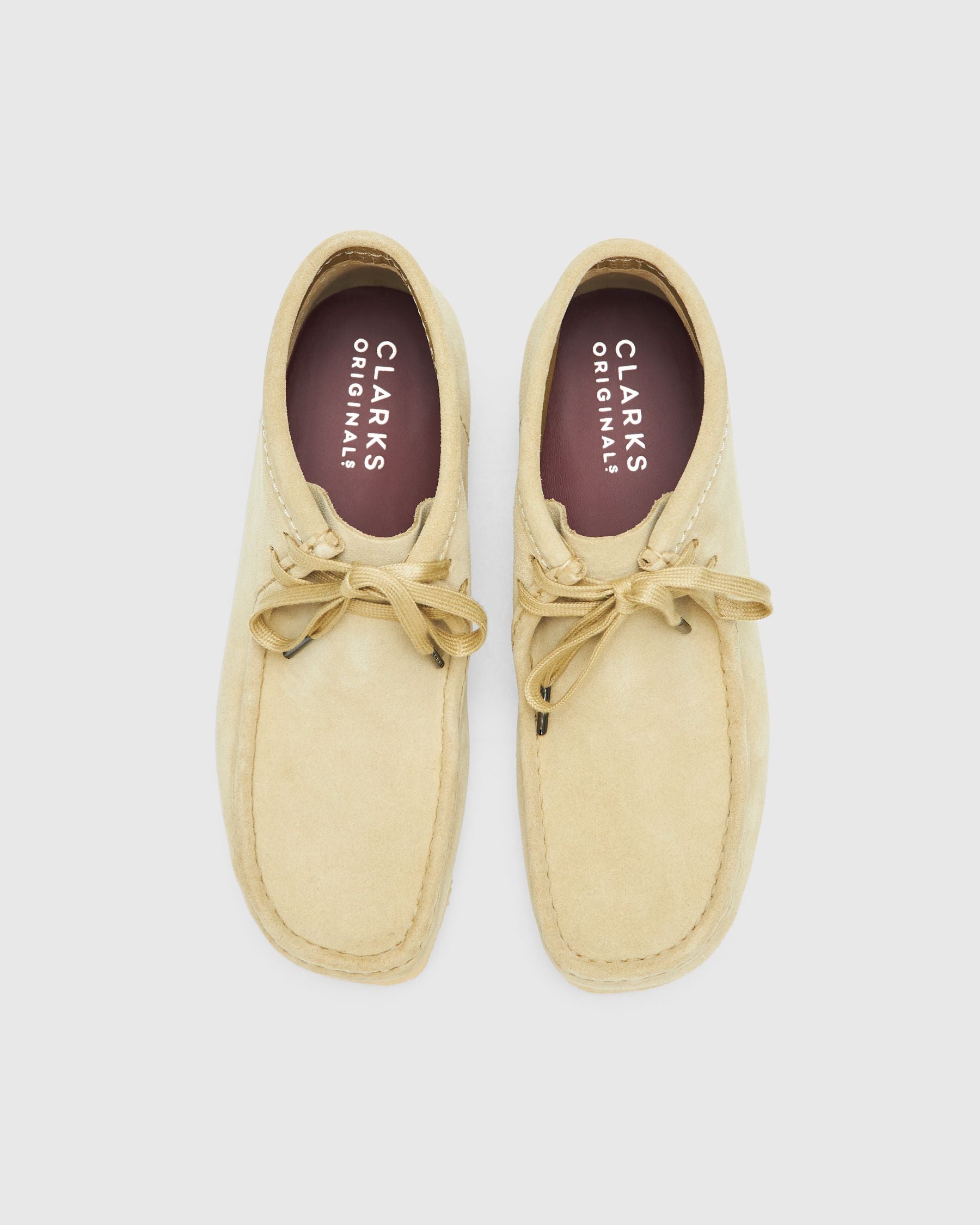Wallabee Boot in Maple Suede