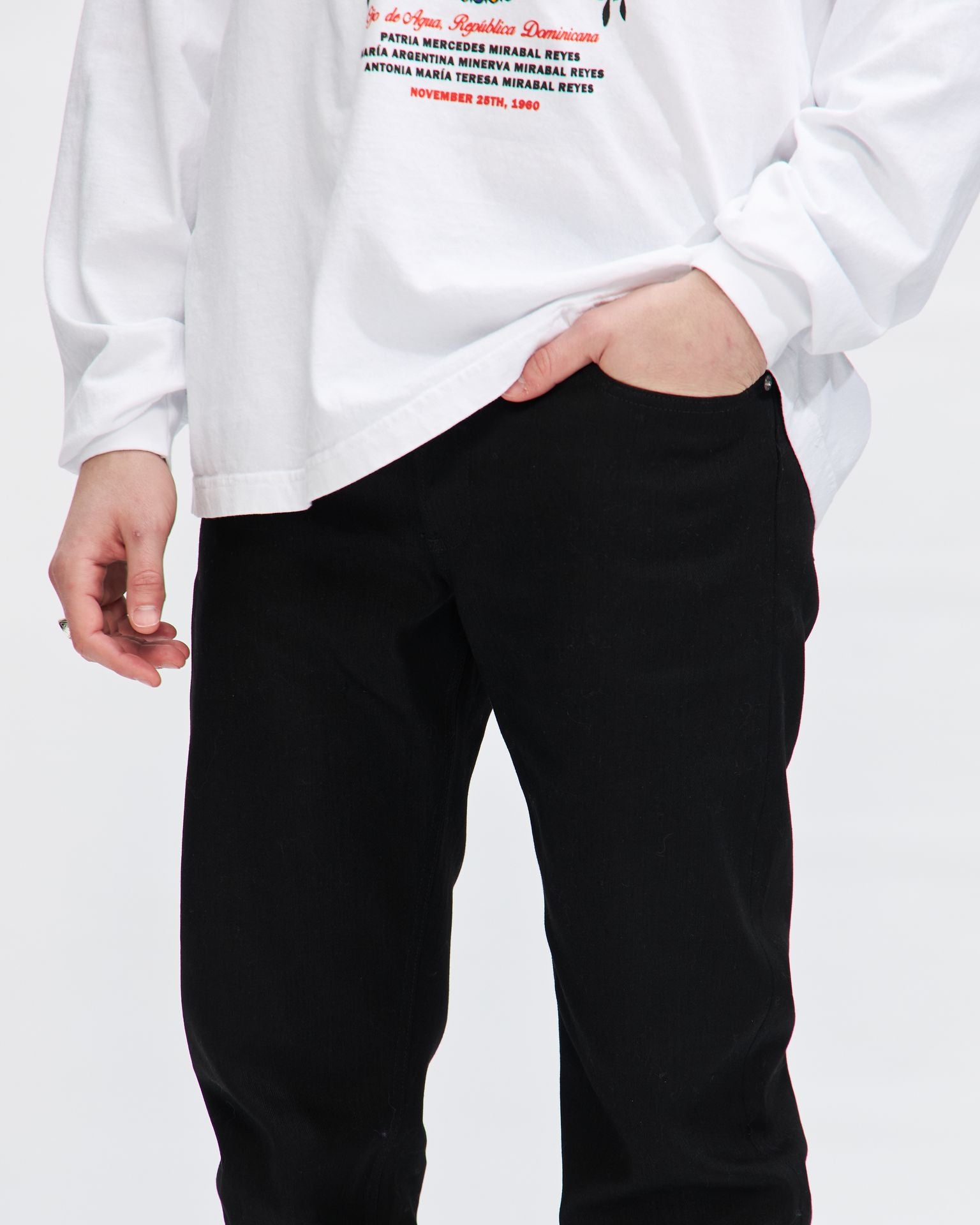 New Standard in Black Stretch Denim