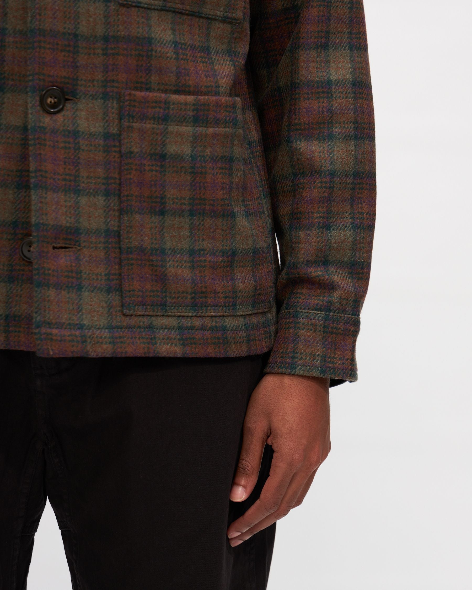 New Emile Jacket in Chestnut Brown