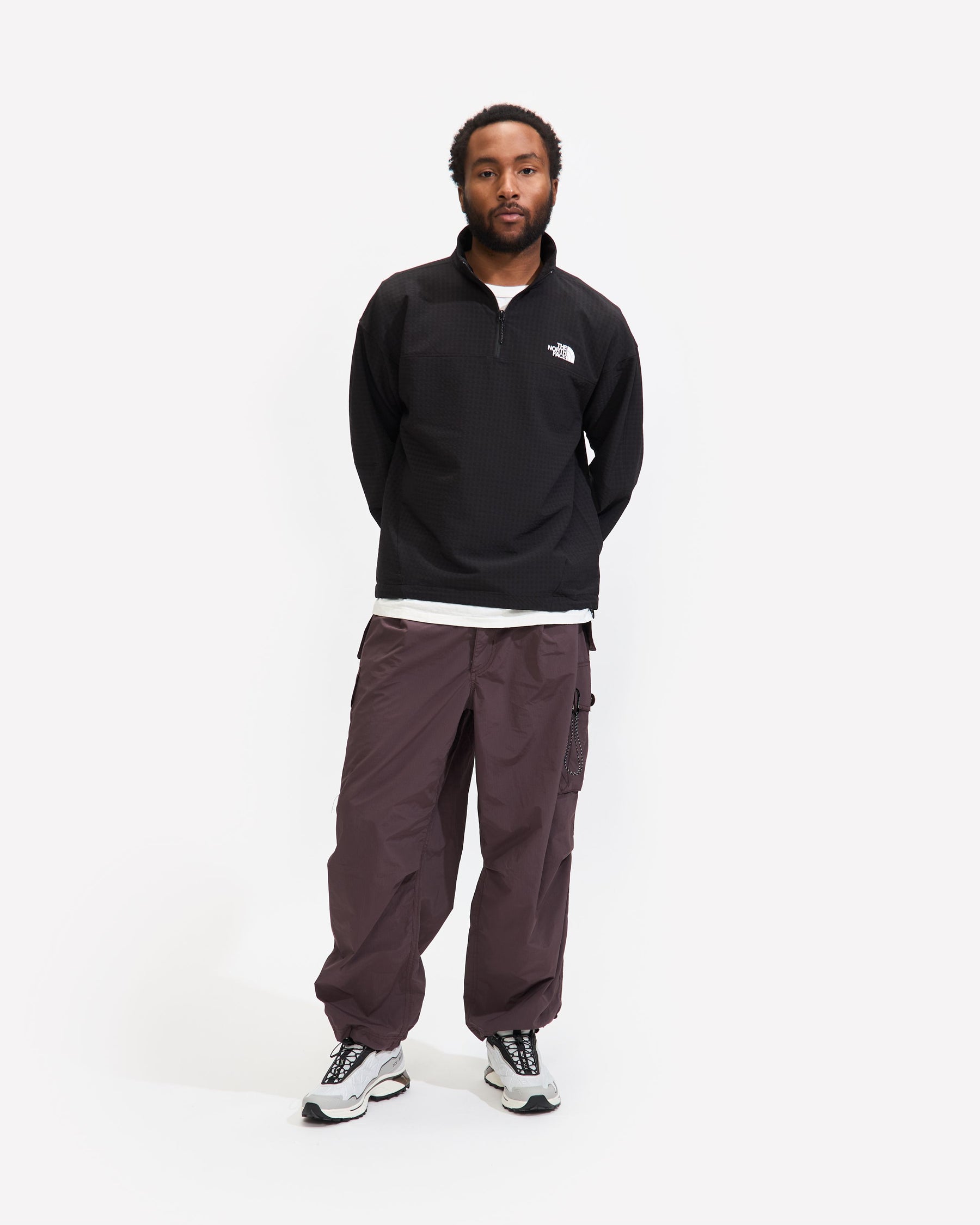 Tekware™ Grid ¼-Zip Jacket in TNF Black