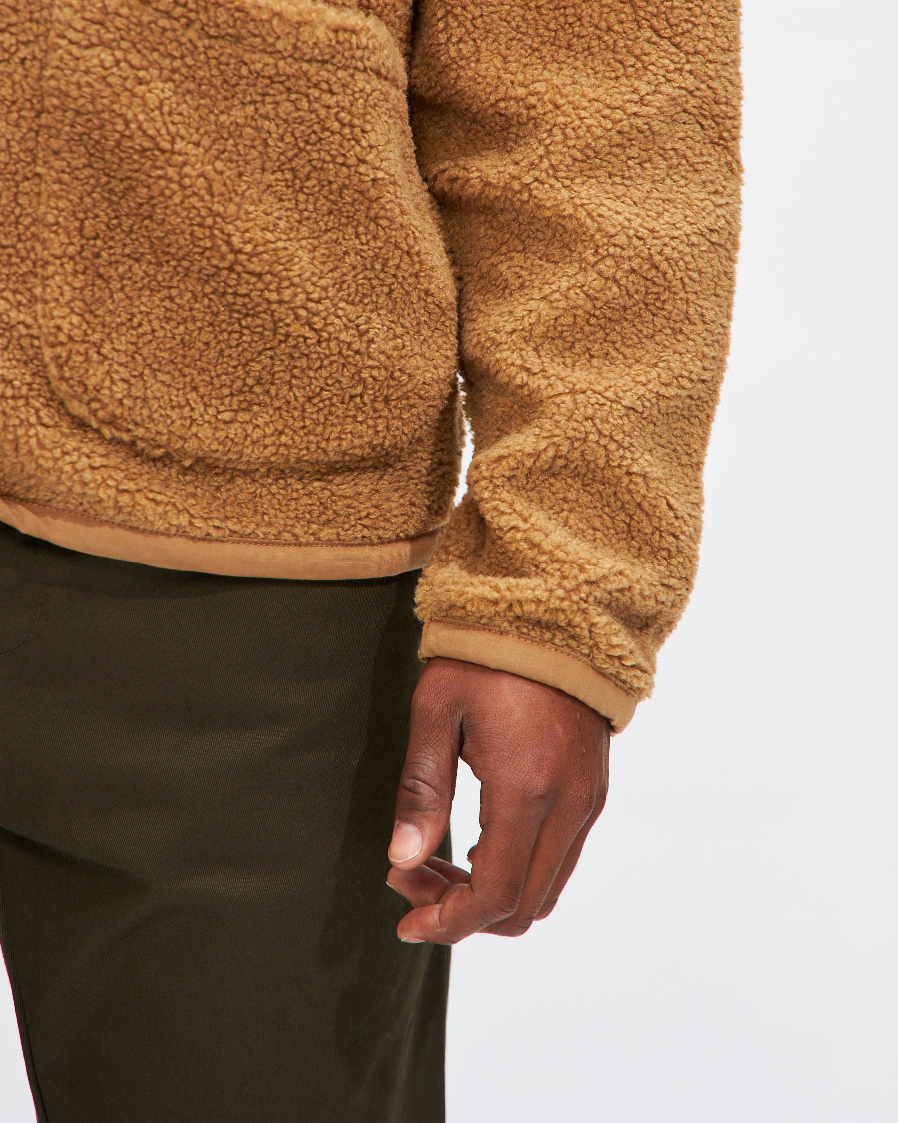 Lancaster Jacket in Sand Mountain Fleece