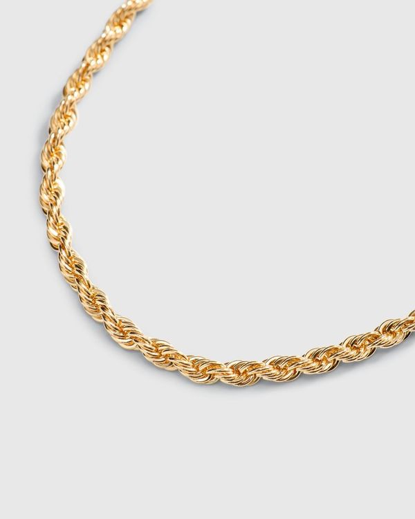 3mm Rope Chain in 18k Gold Fill