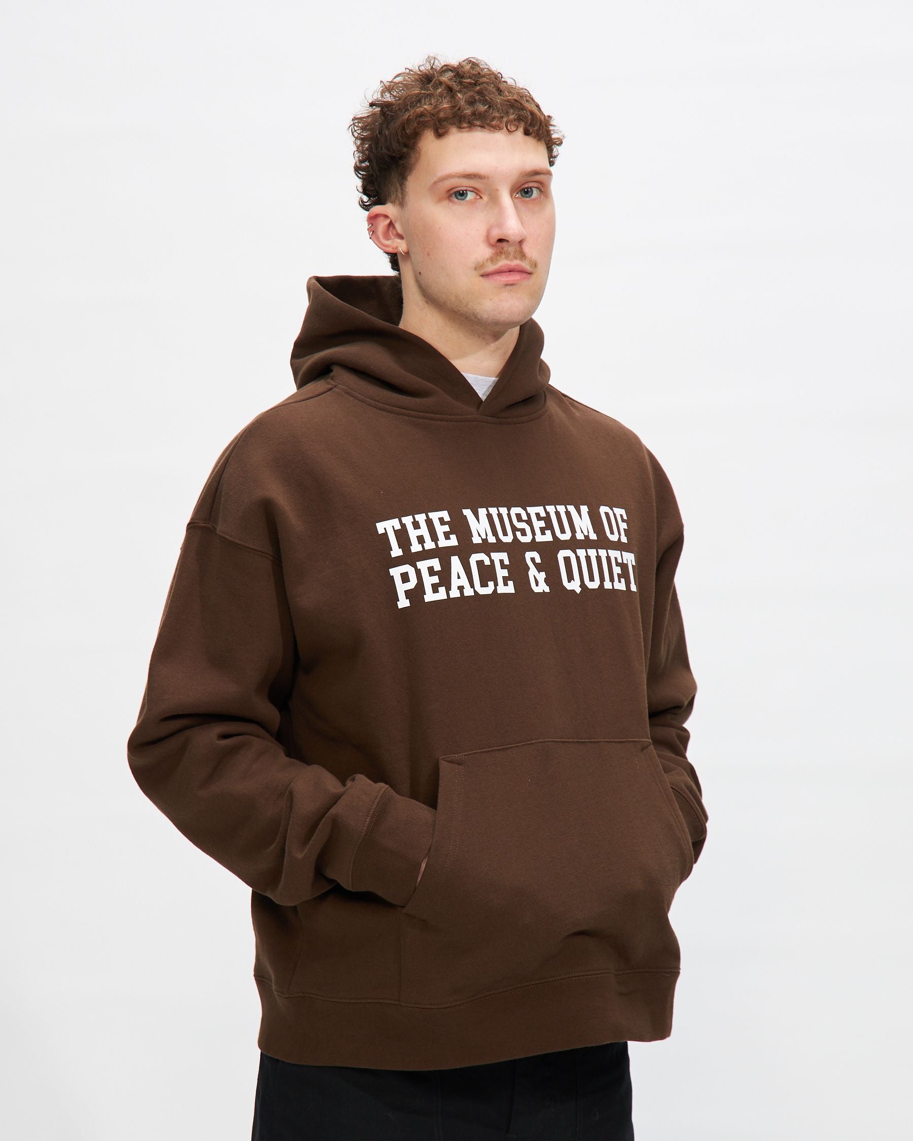 Campus Hoodie in Brown