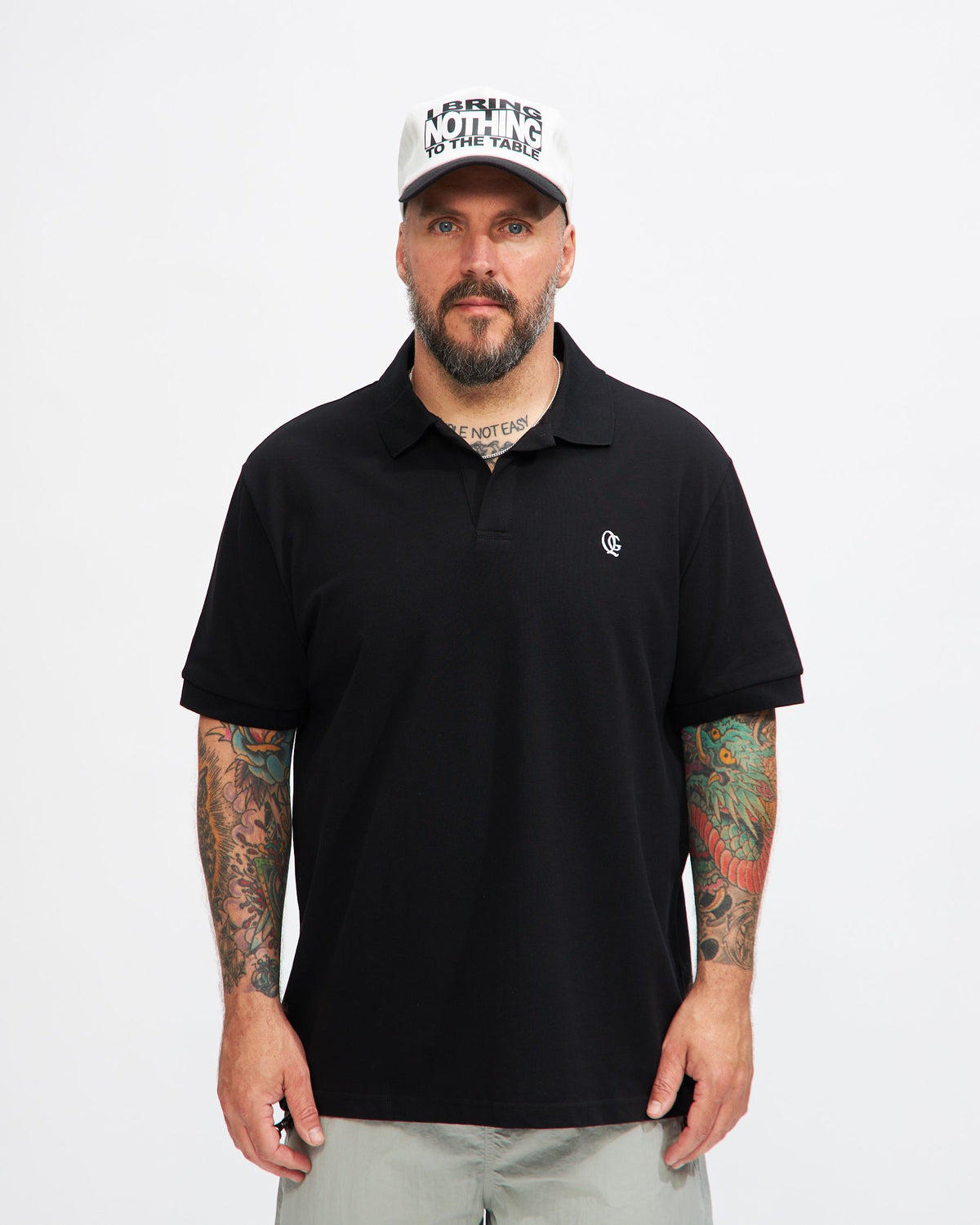 Heritage Polo in Black