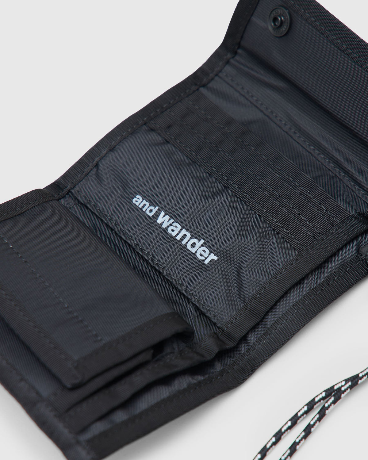 Reflective Rip Wallet in Charcoal