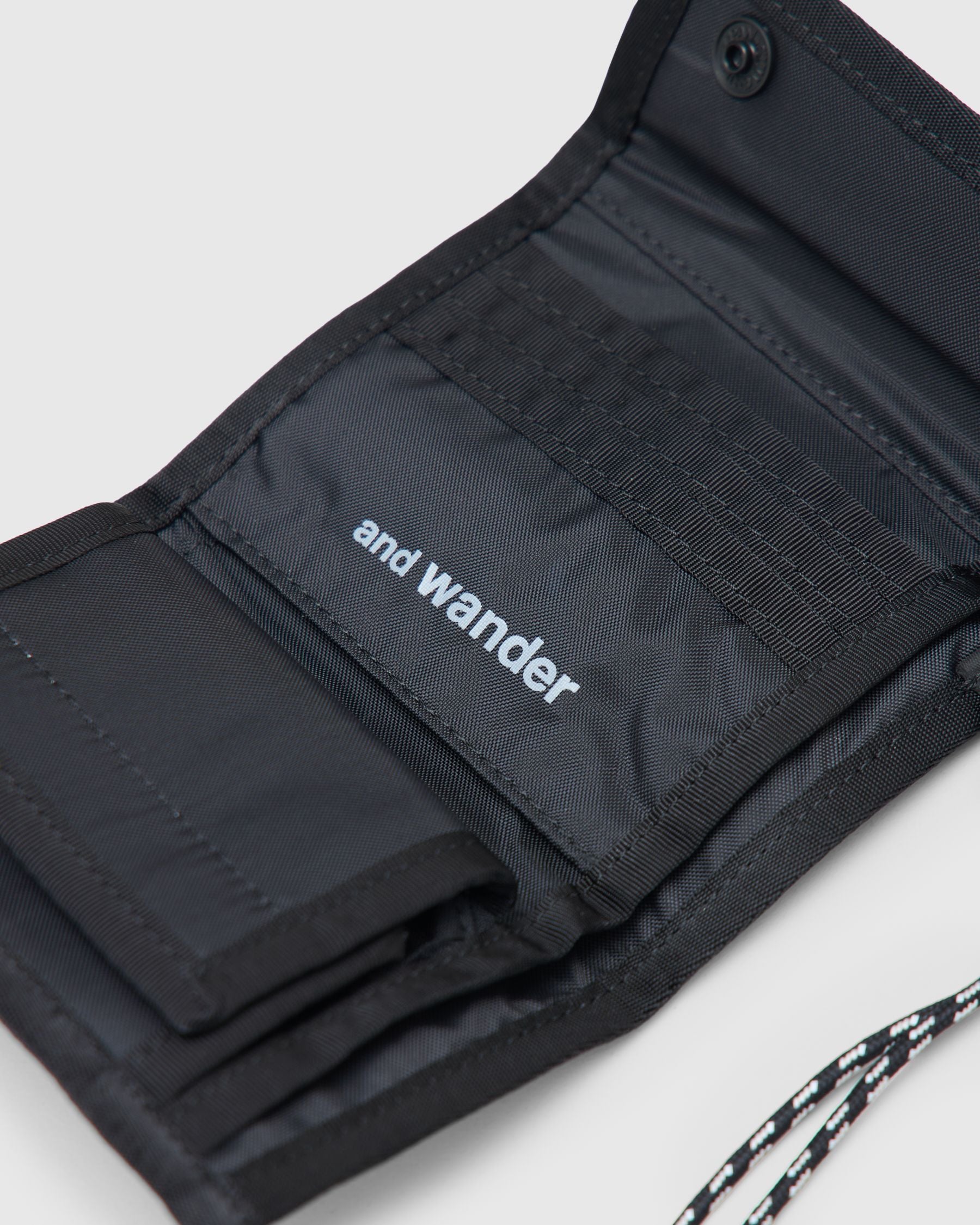 Reflective Rip Wallet in Charcoal