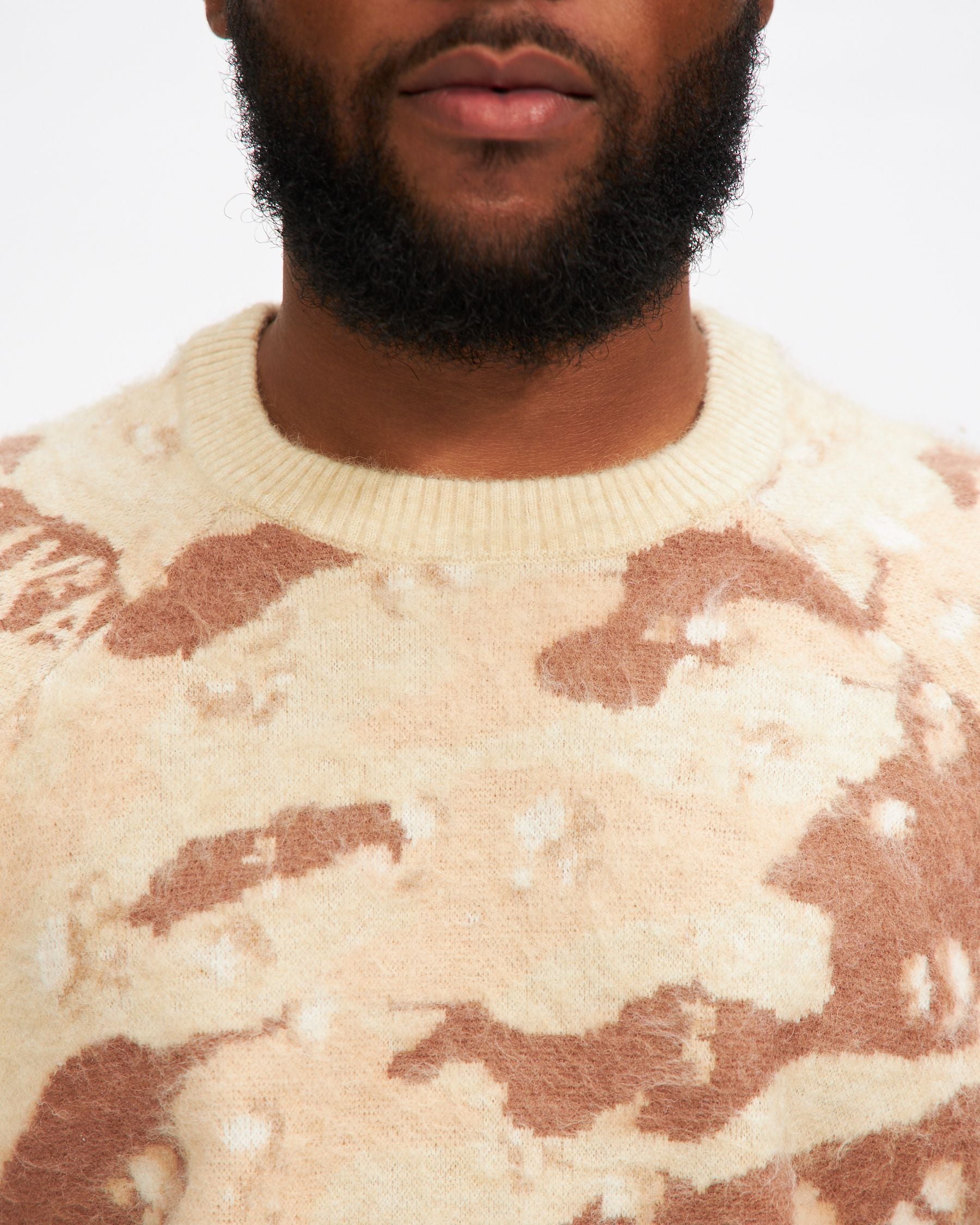 Custom Sweater in Desert Camo