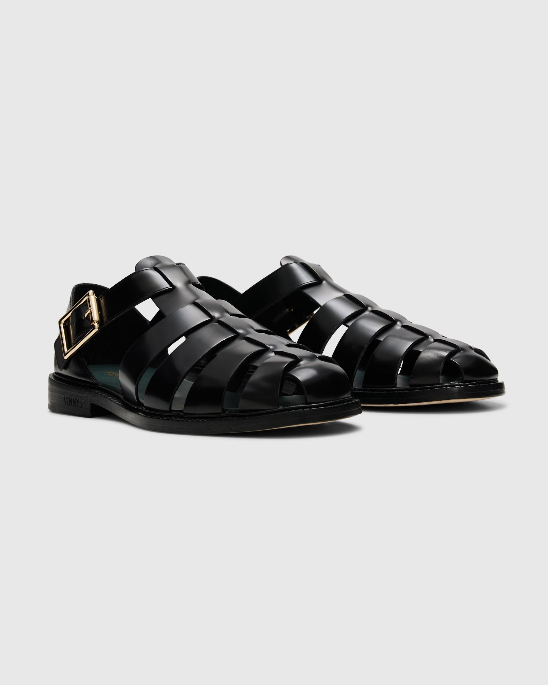 Fisherman Sandal in Black