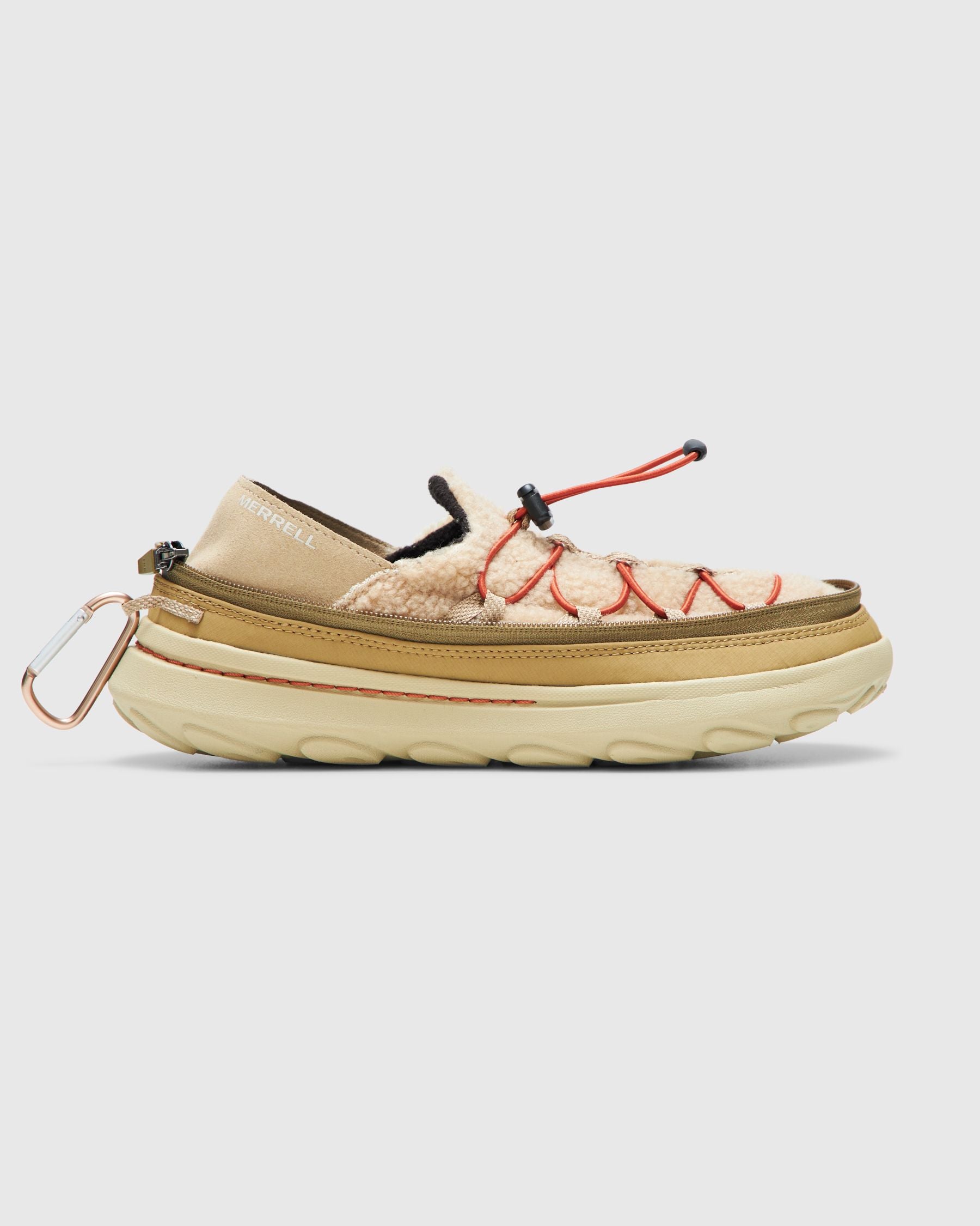 Hut Moc 2 Packable Fleece in Coyote/Incense