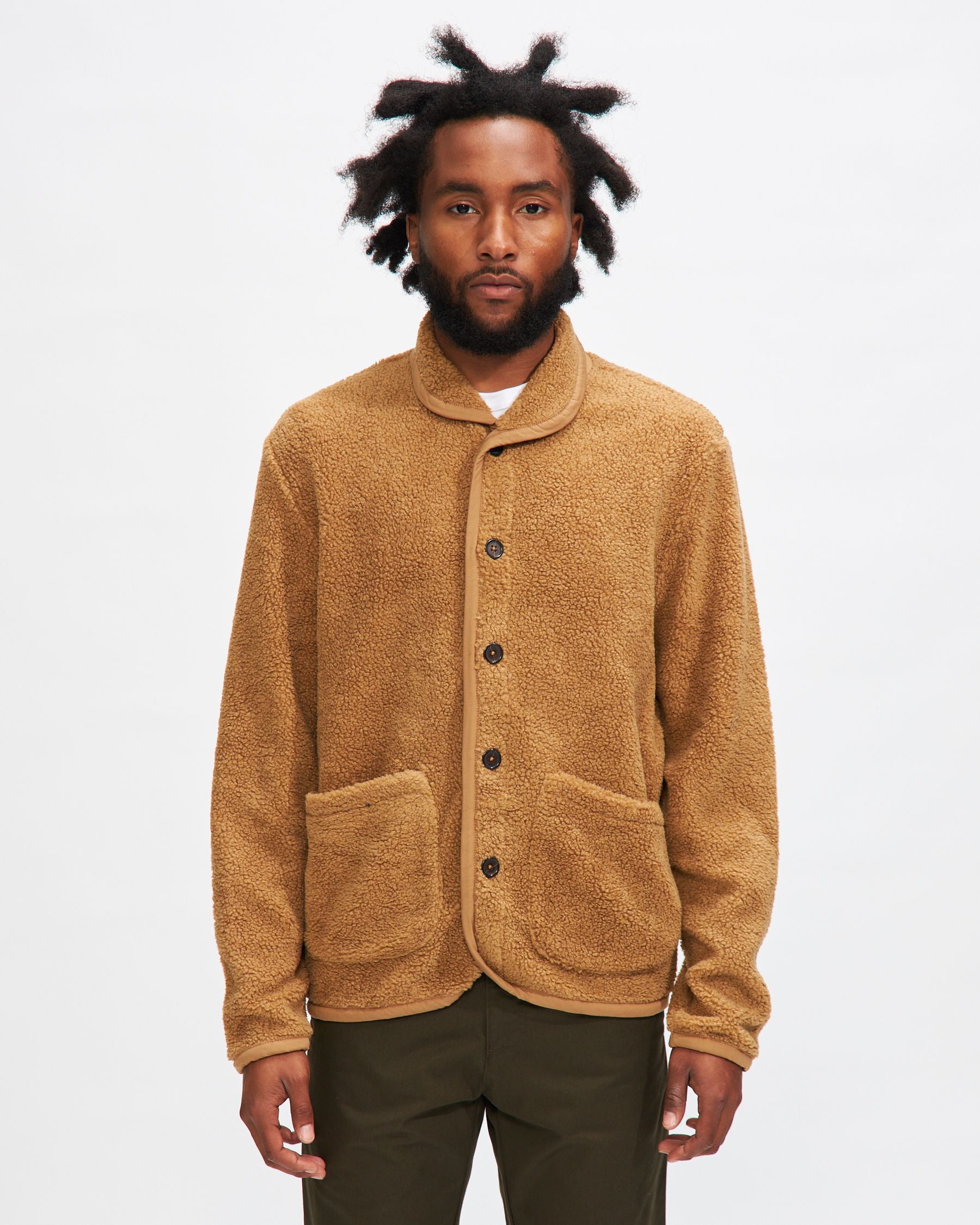 Lancaster Jacket in Sand Mountain Fleece