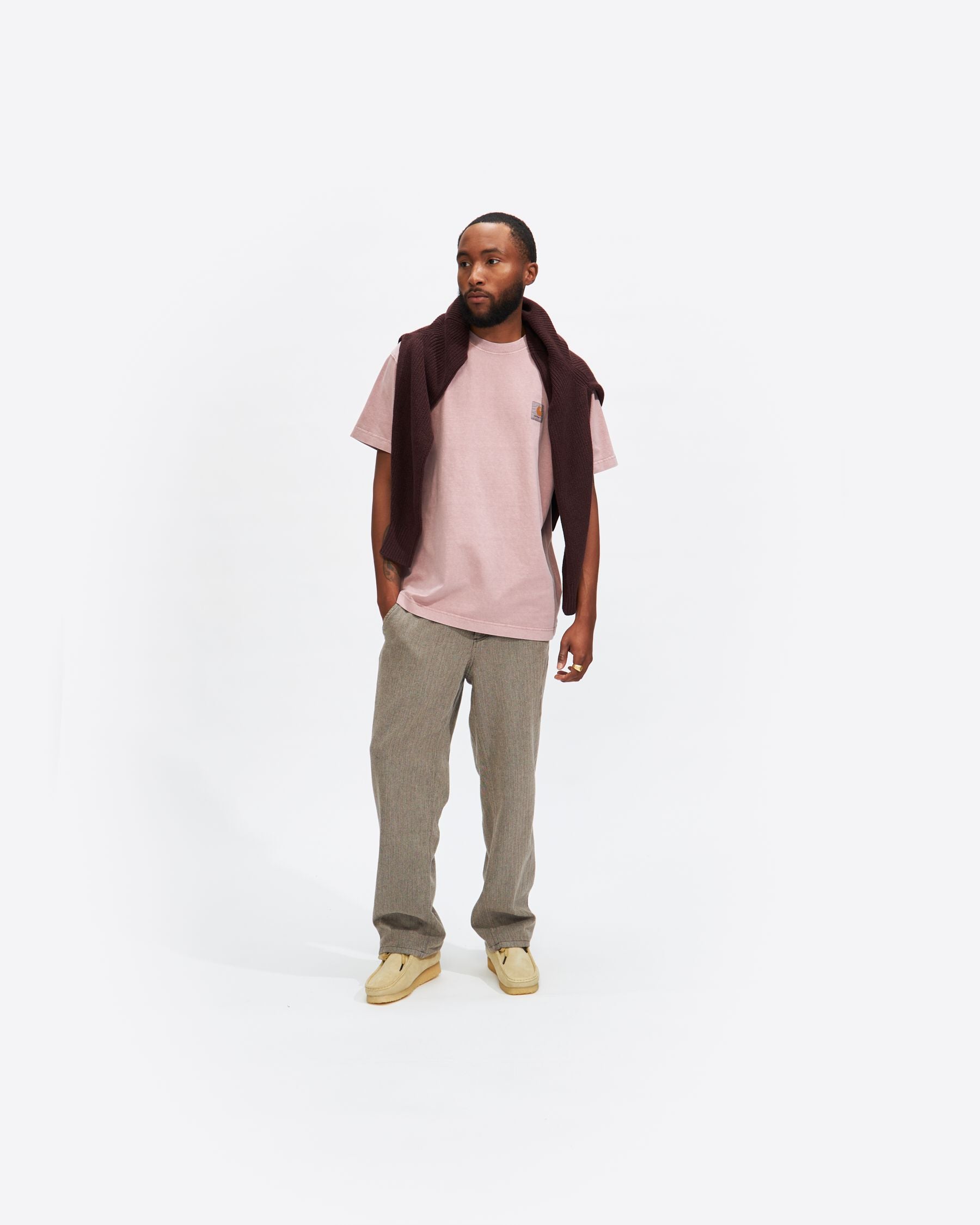 S/S Vista T-Shirt in Glassy Pink