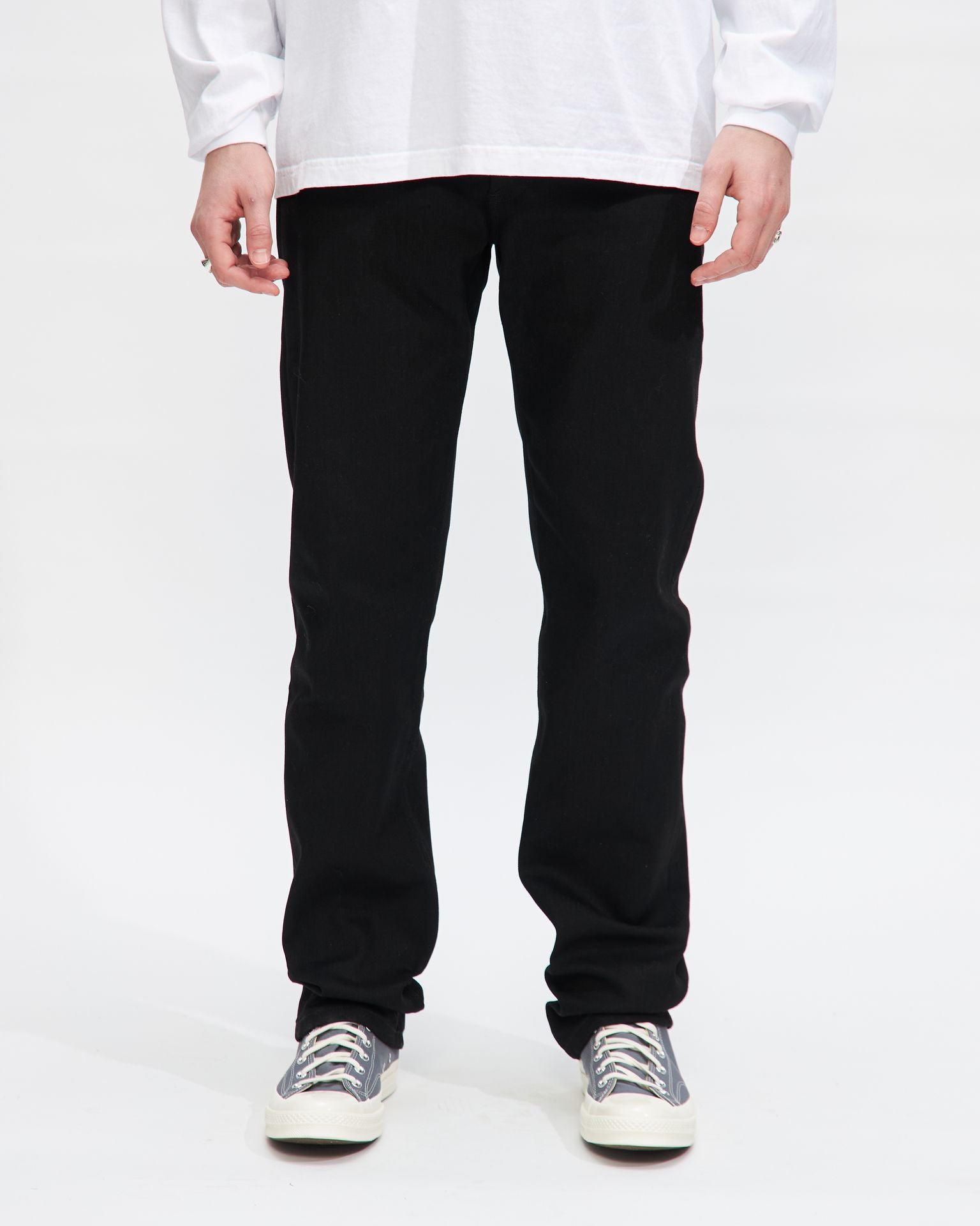 New Standard in Black Stretch Denim