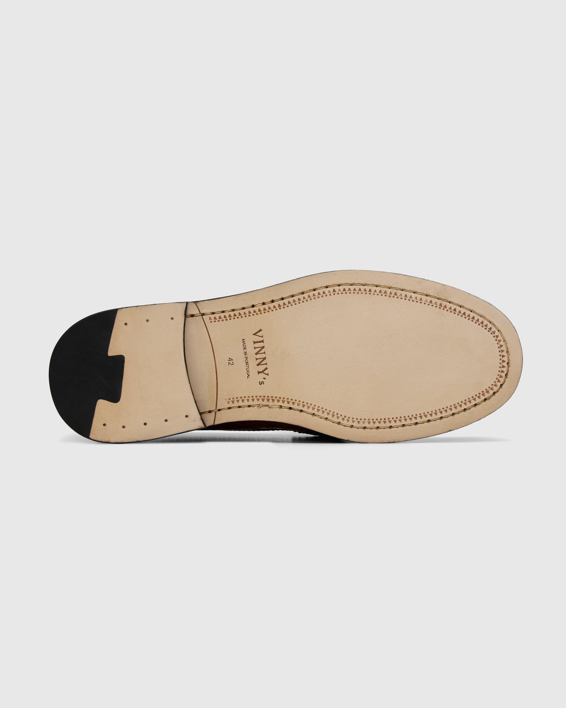 Yardee Moccasin Loafer in Dark Brown