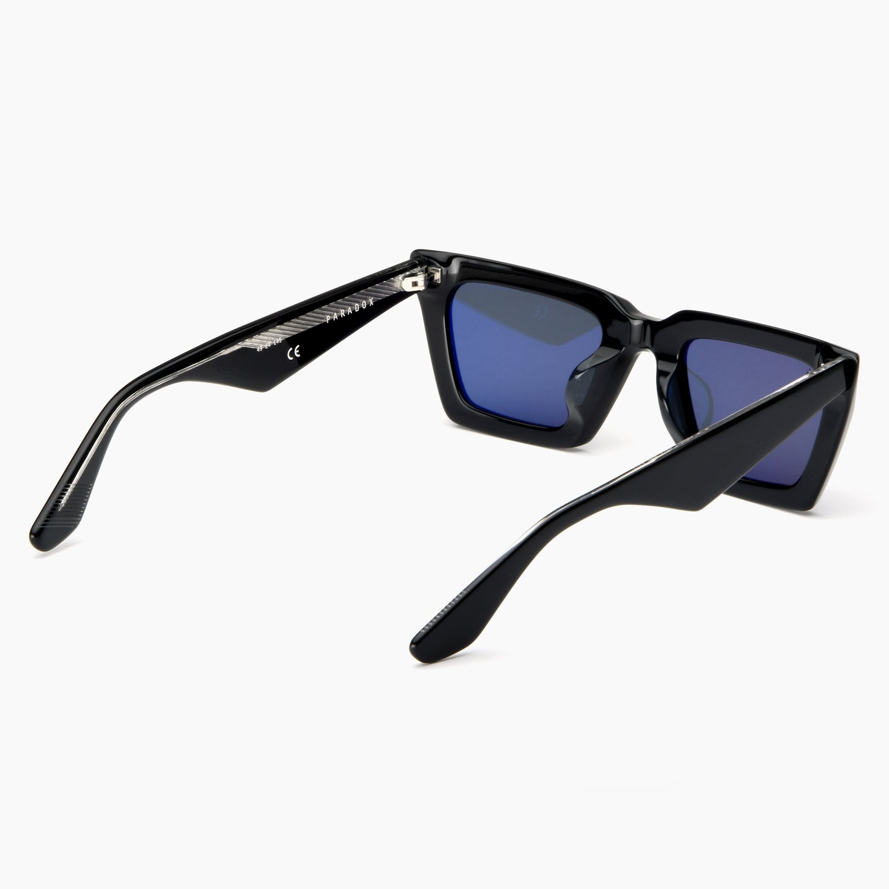 Paradox in Black Acetate/ Black Lenses