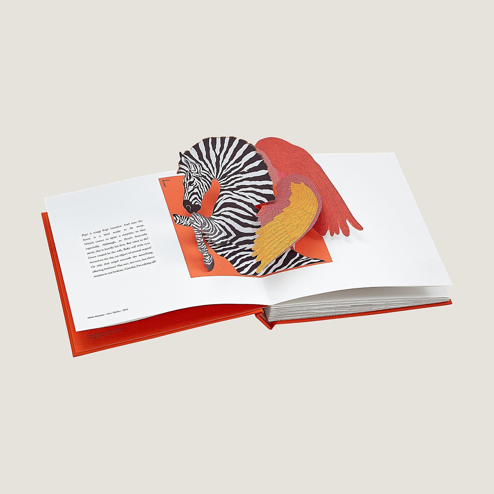 Pop-Up Hermès Book in English