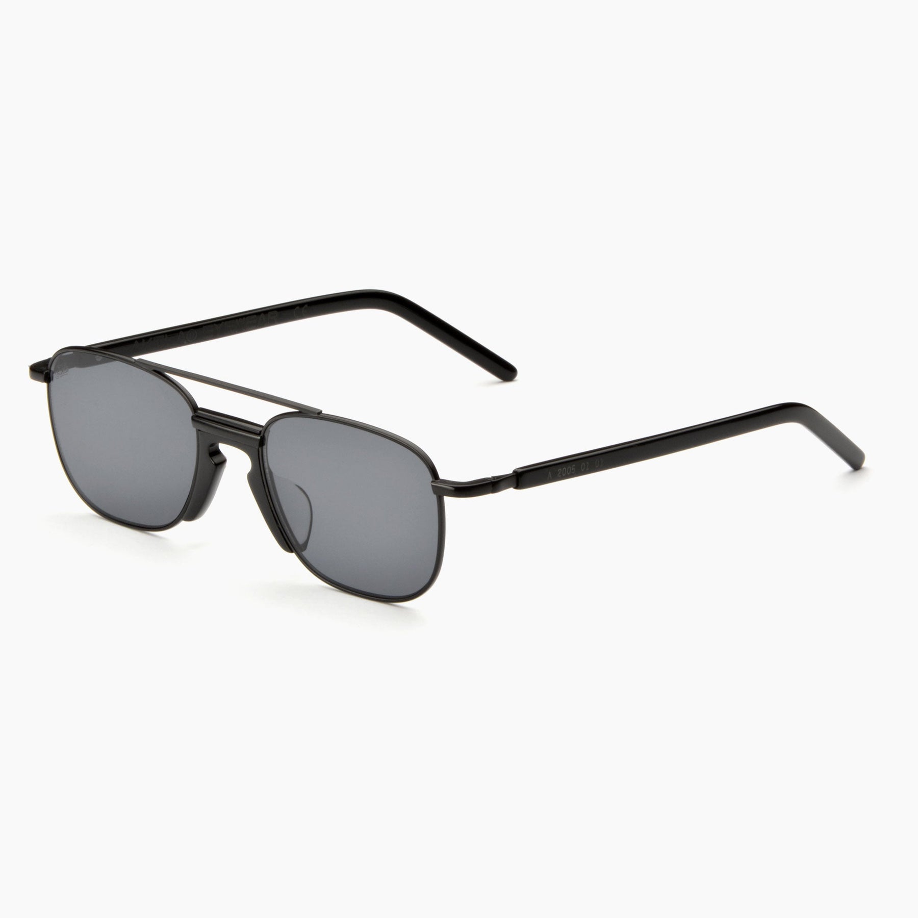 Task Force in Black Acetate/ Black Lens
