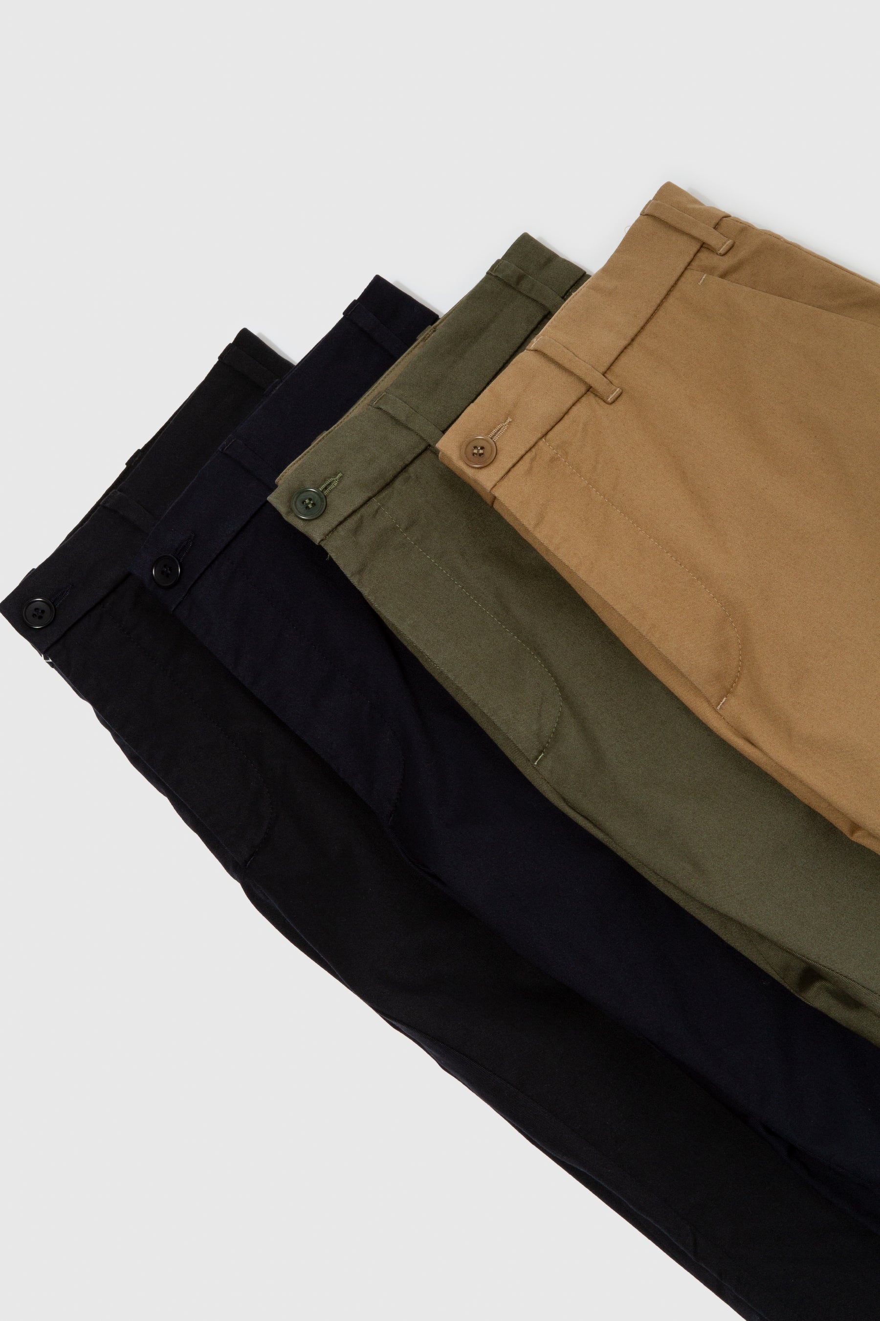 Marcus Light Twill Pant - Navy