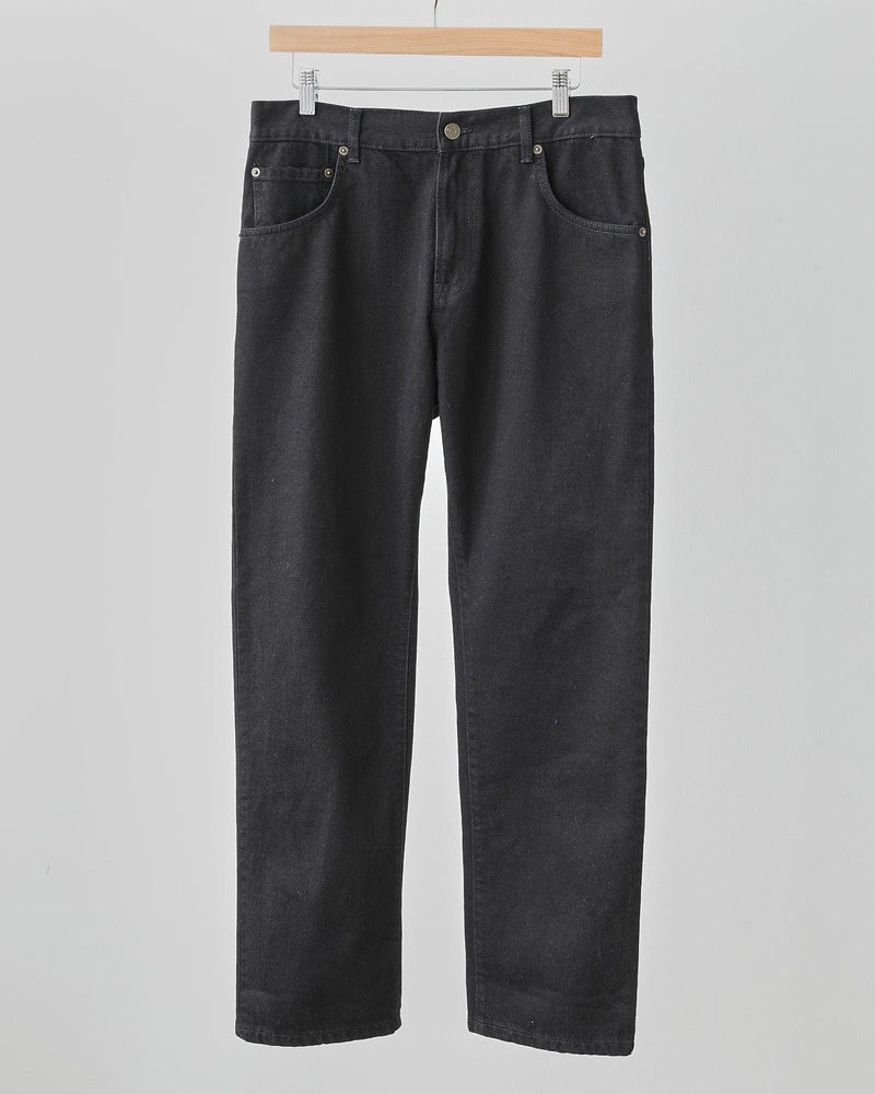 5 Pocket Jean in Washed Black