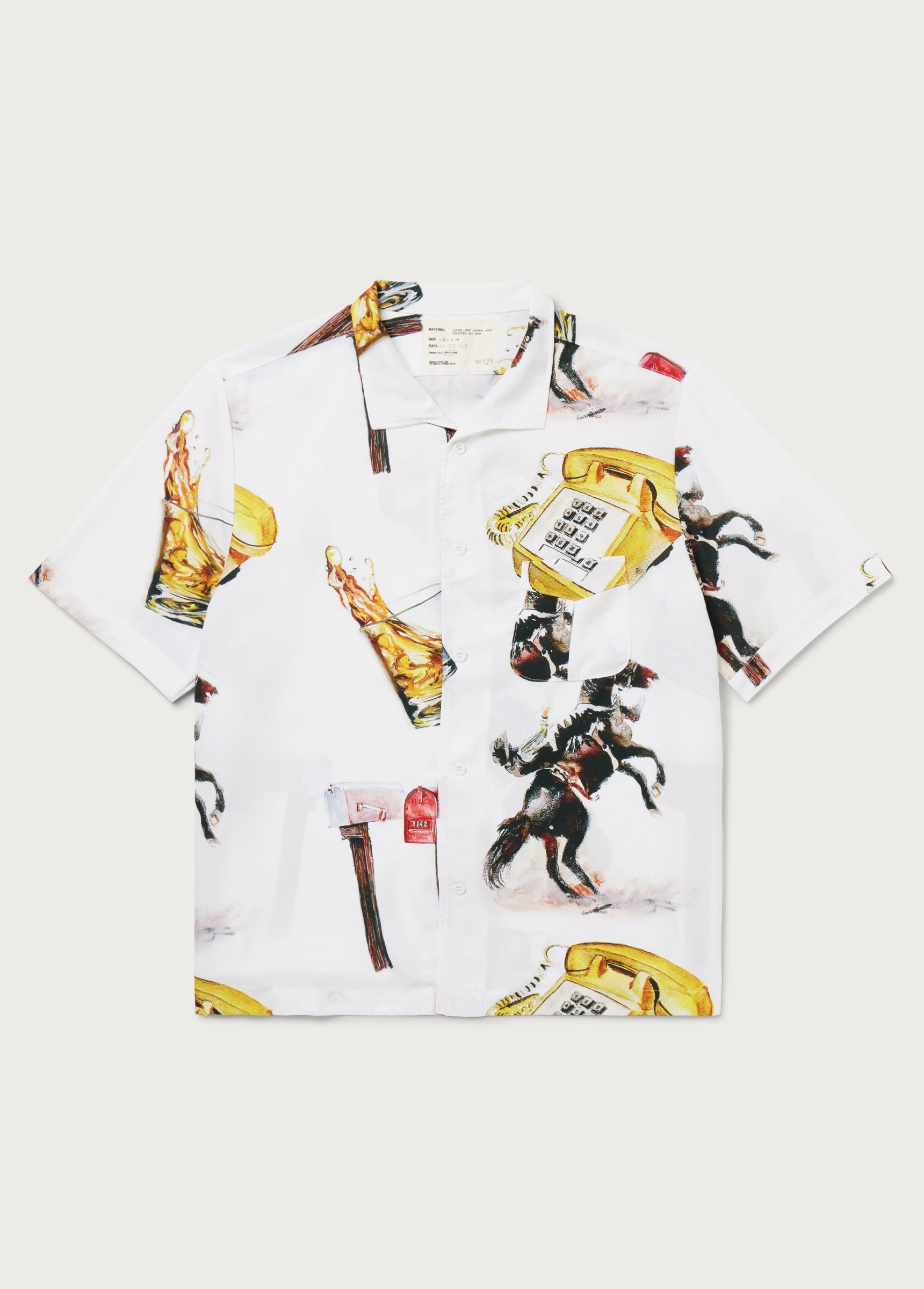 Forged Change Shirt in White