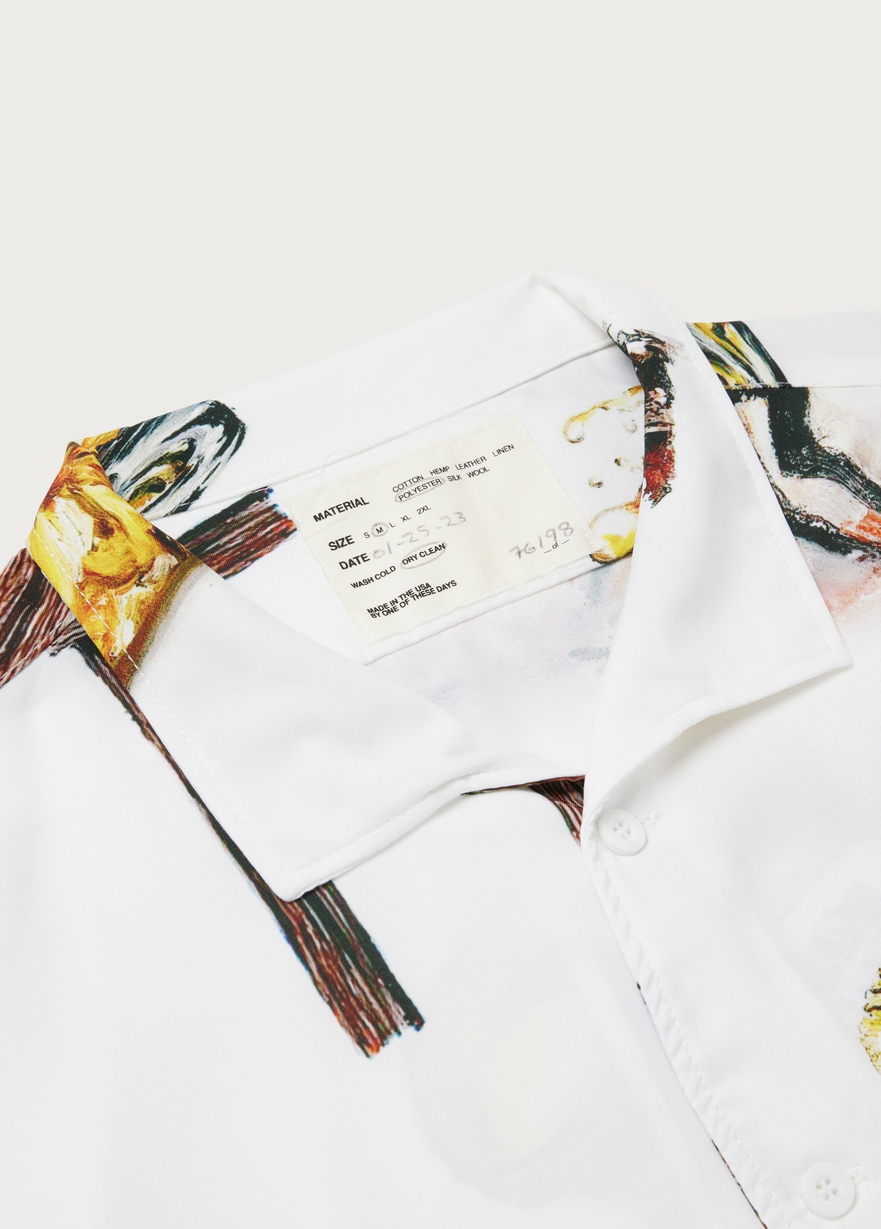 Forged Change Shirt in White