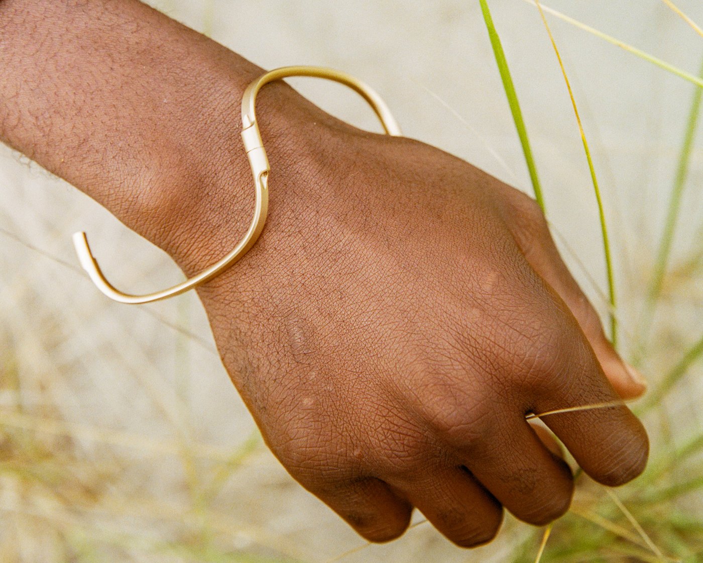 Swing Cuff - Vapor Brass